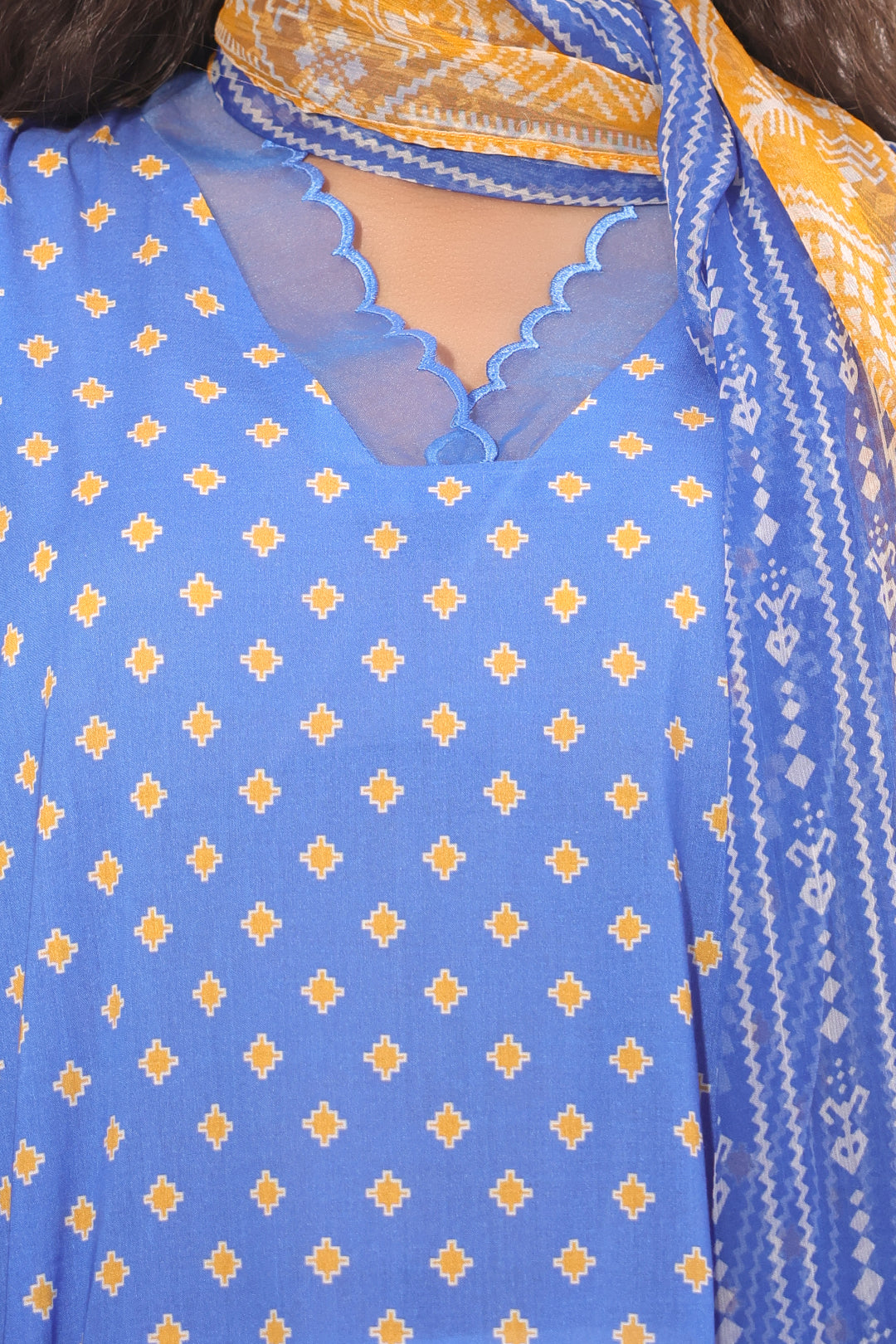 Zellbury | Unstitched 2 Piece Lawn | Shirt Dupatta - 1151