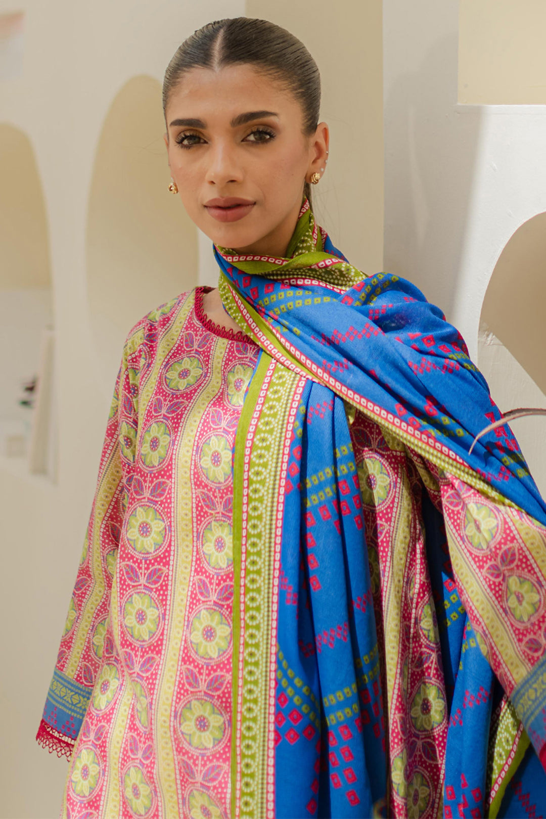 Zellbury | Unstitched 2 Piece Lawn | Shirt Dupatta - 1156 Default Title