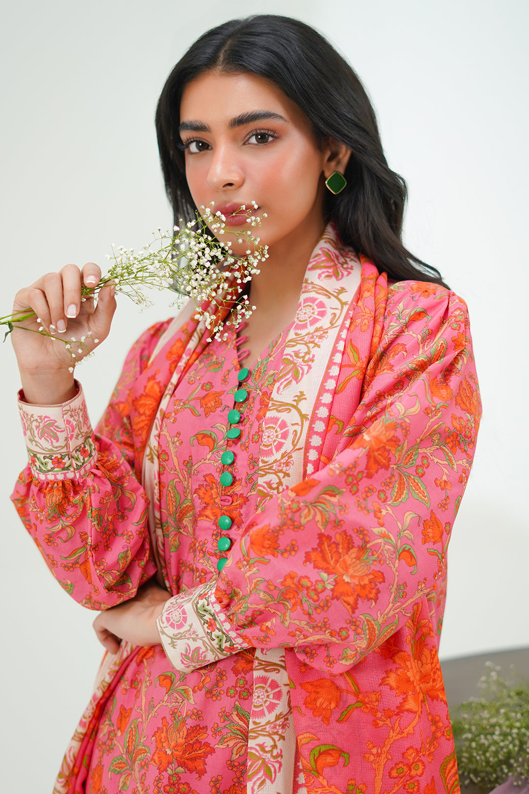 Zellbury | Unstitched 2 Piece Lawn | Shirt Dupatta - 1301 Default Title