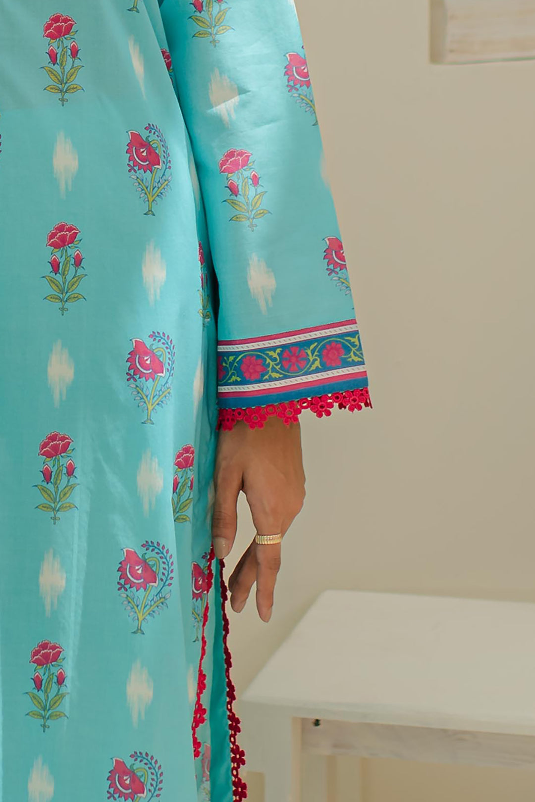 Zellbury | Unstitched 3 Piece Lawn | Shirt Shalwar Dupatta - 1193