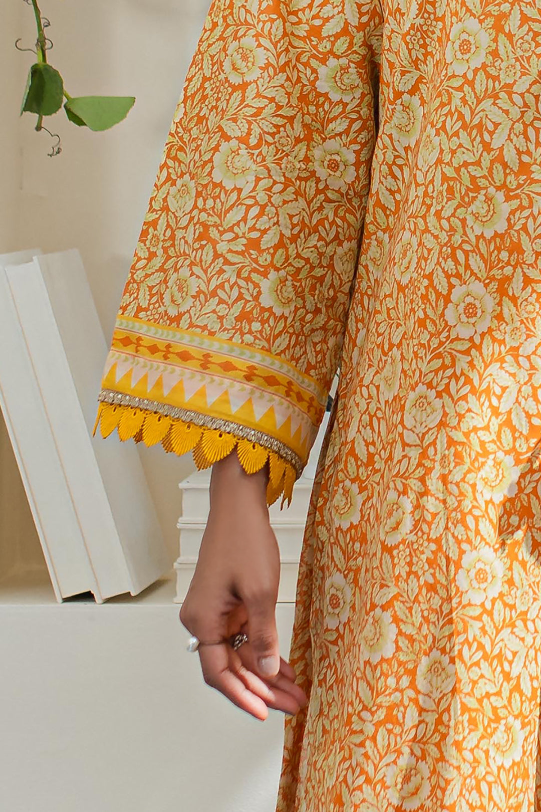 Zellbury | Unstitched 3 Piece Lawn | Shirt Shalwar Dupatta - 1197
