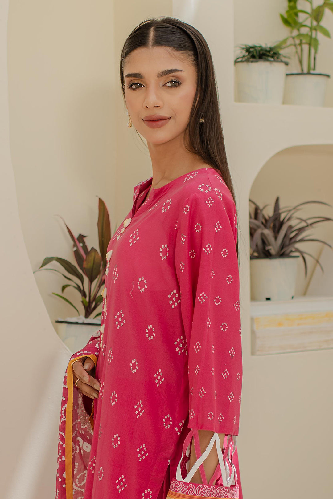 Zellbury | Unstitched 3 Piece Lawn | Shirt Shalwar Dupatta - 1210 Default Title