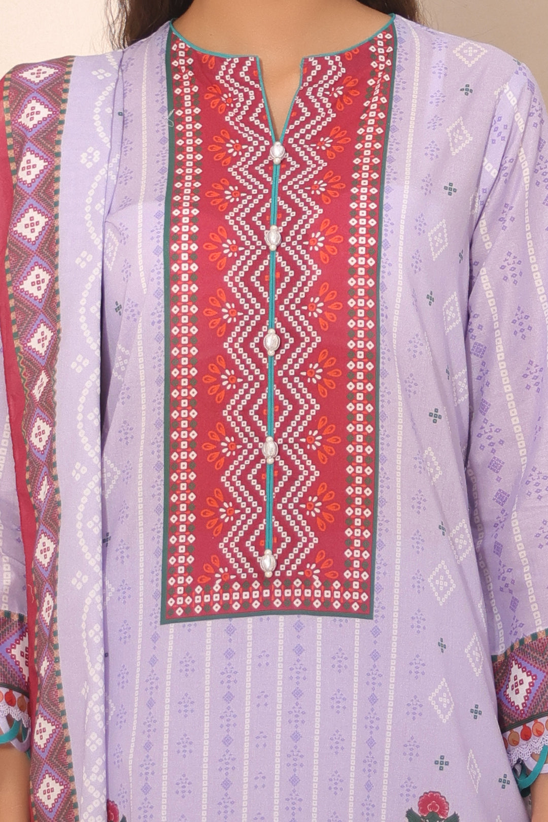 Zellbury | Unstitched 3 Piece Lawn | Shirt Shalwar Dupatta - 1213