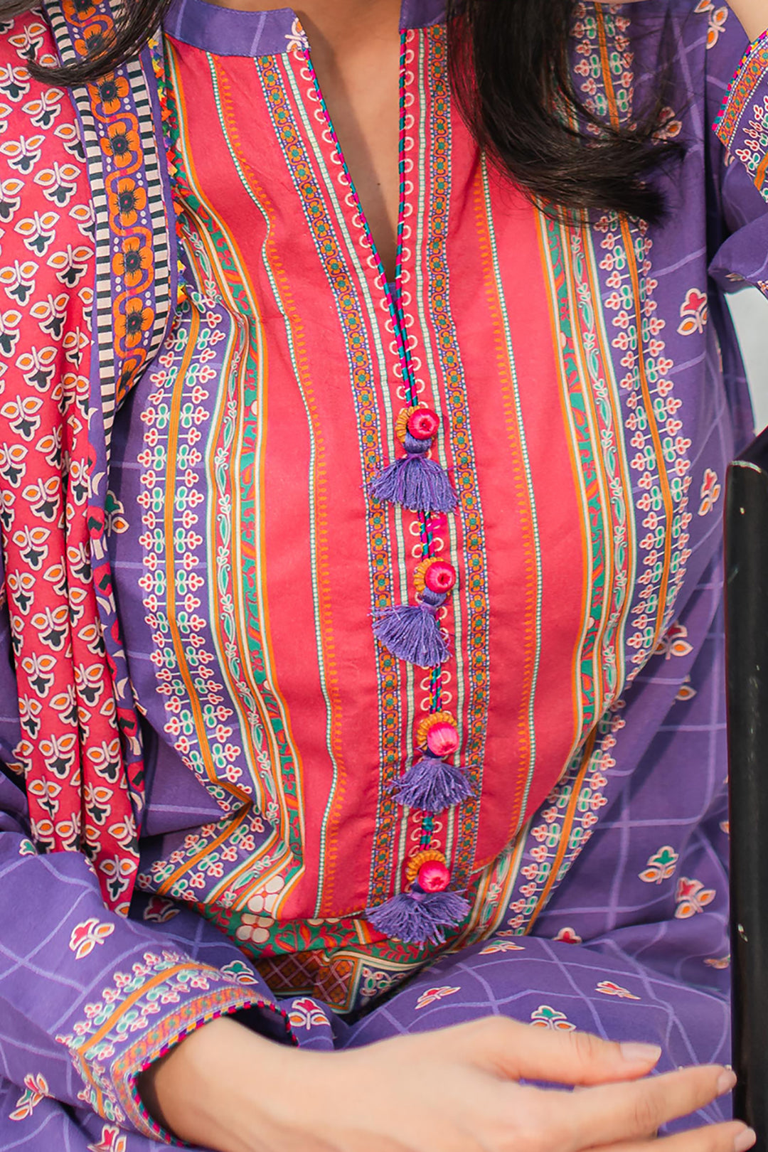 Zellbury | Unstitched 3 Piece Lawn | Shirt Shalwar Dupatta - 1217