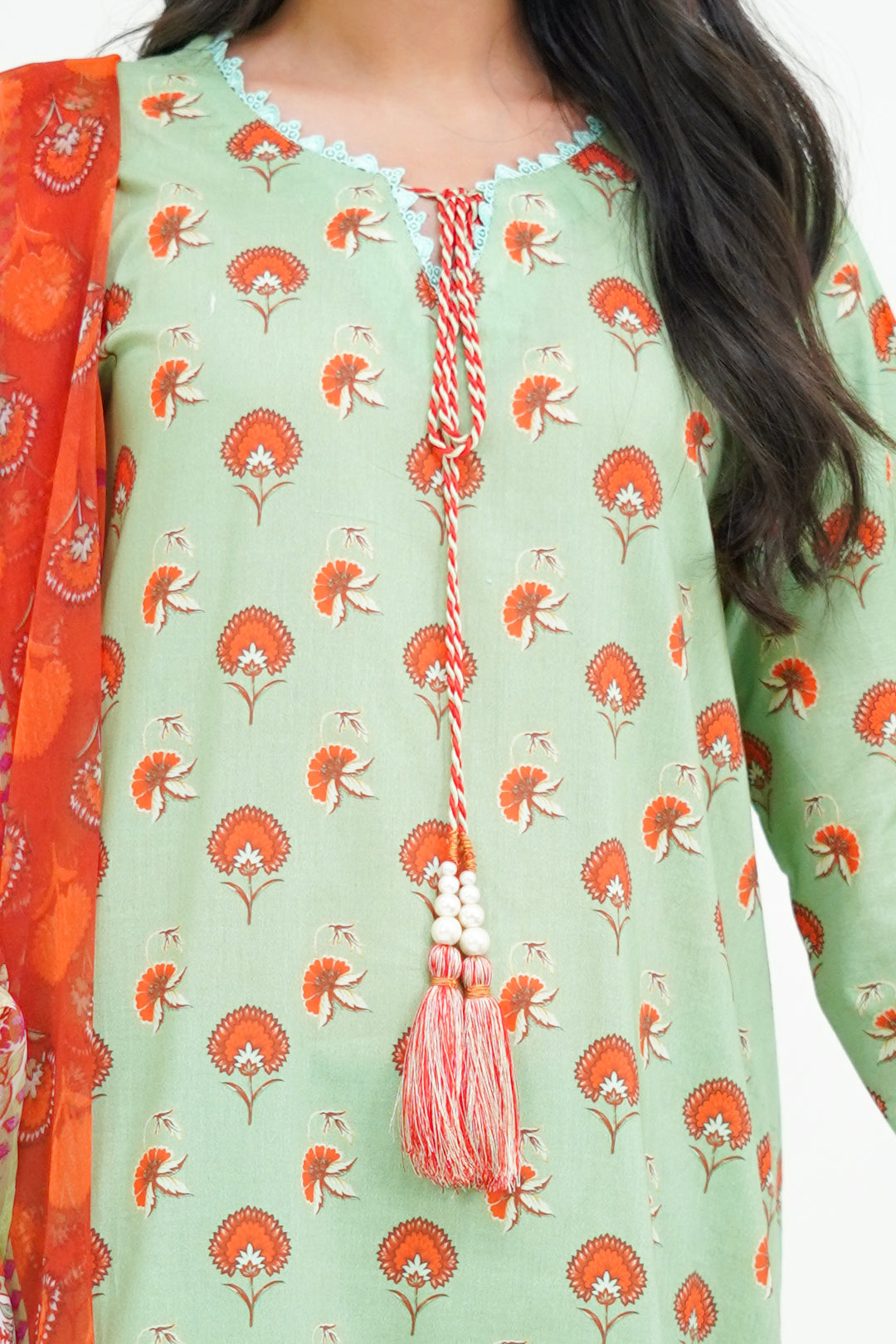 Zellbury | Unstitched 3 Piece Lawn | Shirt Shalwar Dupatta - 1325