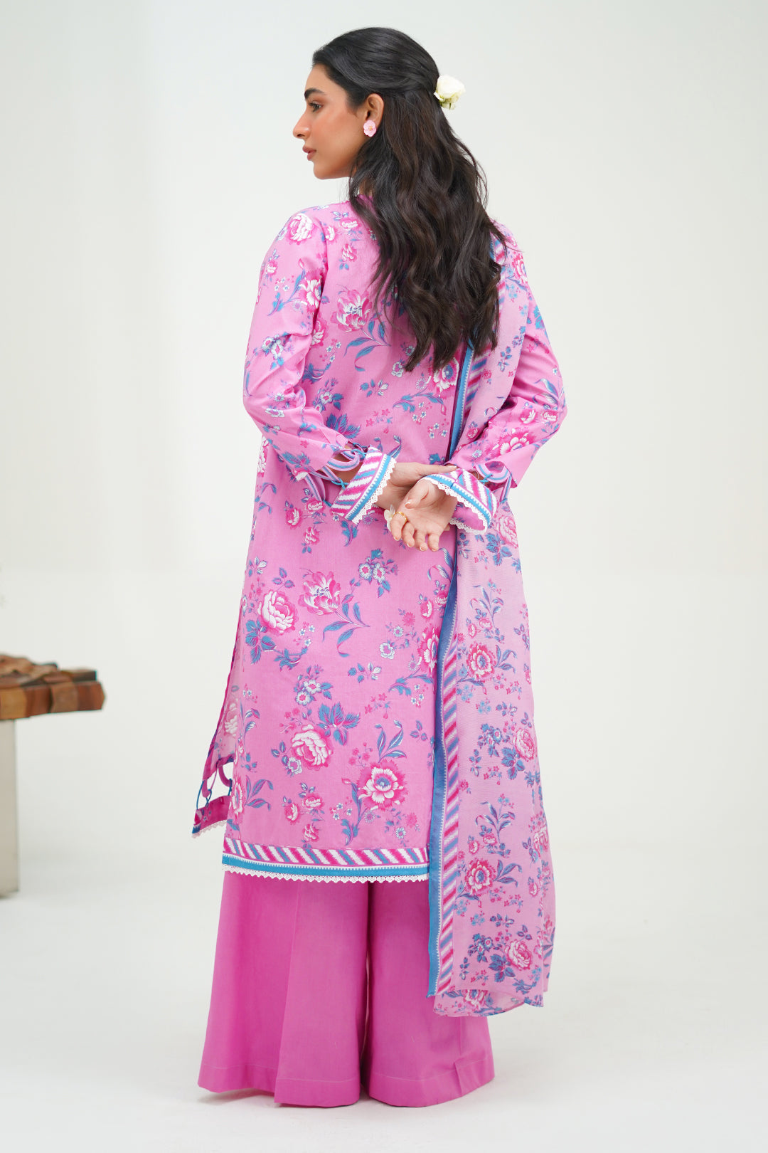 Zellbury | Unstitched 3 Piece Lawn | Shirt Shalwar Dupatta - 1569