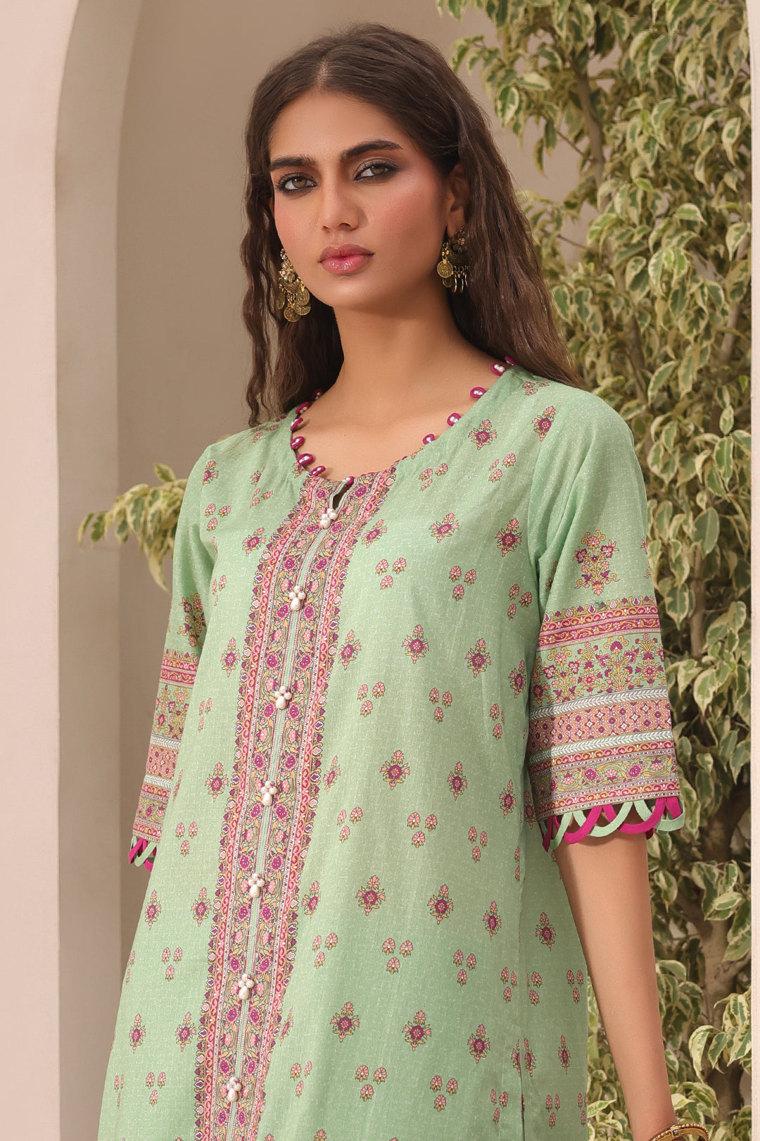 Zellbury | Unstitched 3 Piece Lawn | Shirt Shalwar Dupatta - 1669 Default Title