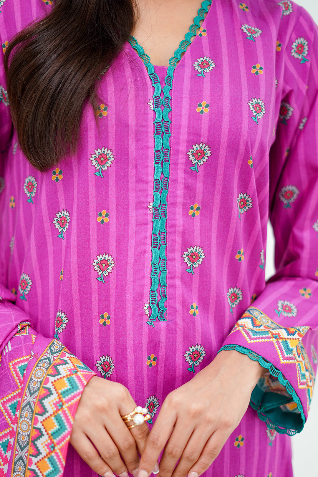 Zellbury | Unstitched 3 Piece Lawn | Shirt Shalwar Dupatta - 1671