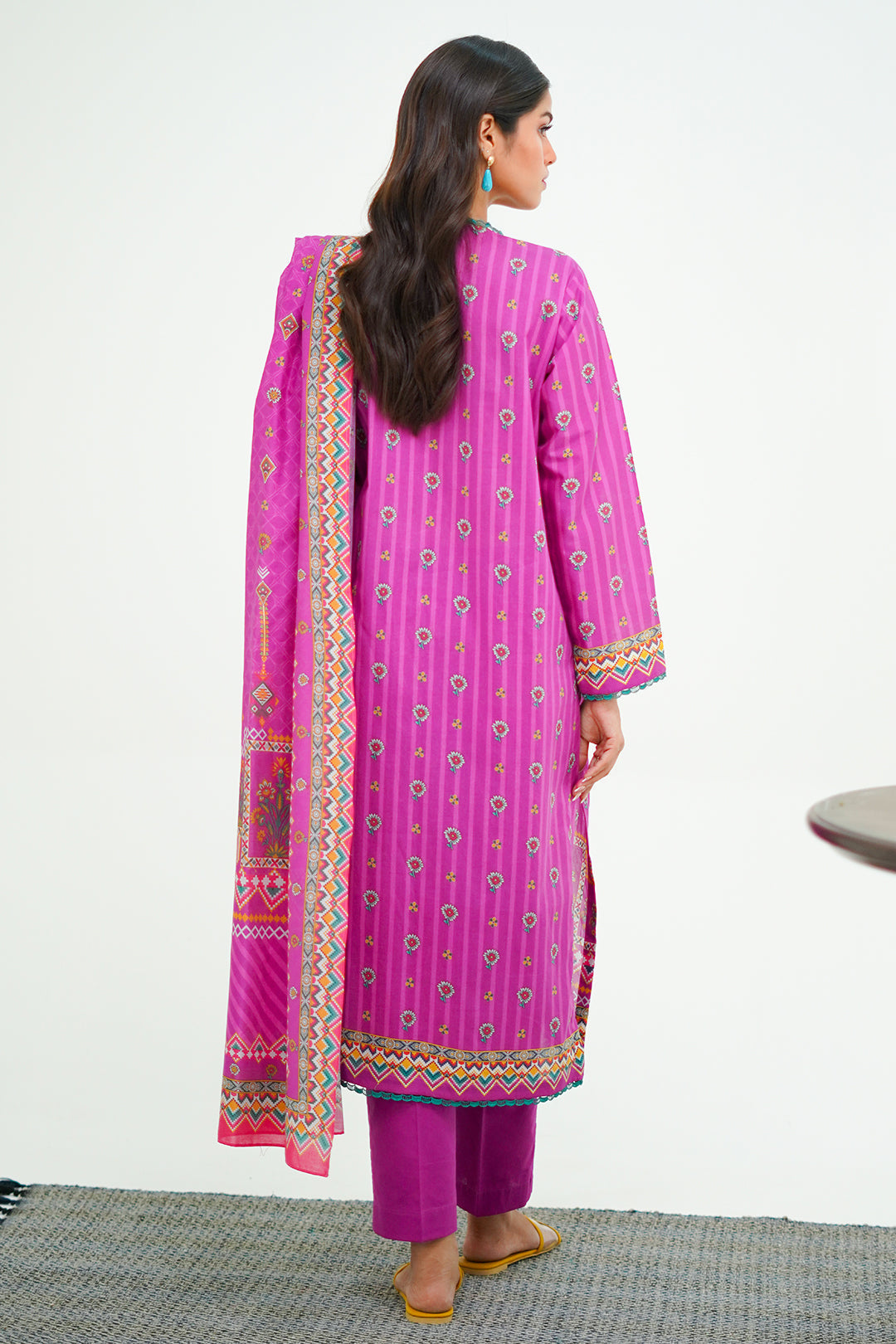 Zellbury | Unstitched 3 Piece Lawn | Shirt Shalwar Dupatta - 1671