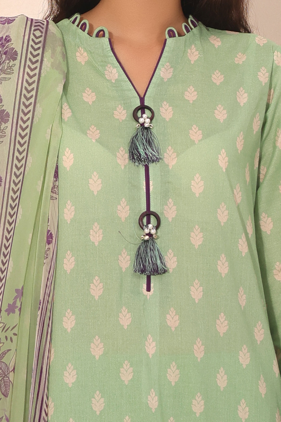 Zellbury | Unstitched 3 Piece Lawn | Shirt Shalwar Dupatta - 1696