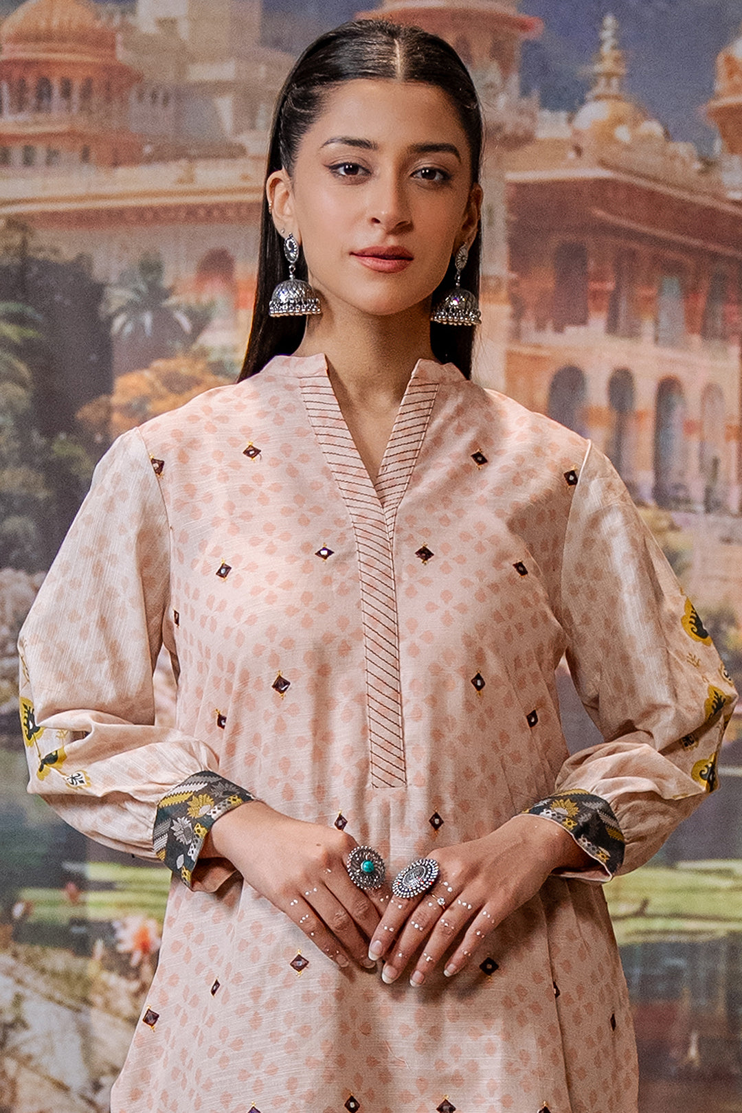Zellbury | Unstitched 2 Piece Khaddar | Embroidered Shirt Shalwar - 0439 Default Title