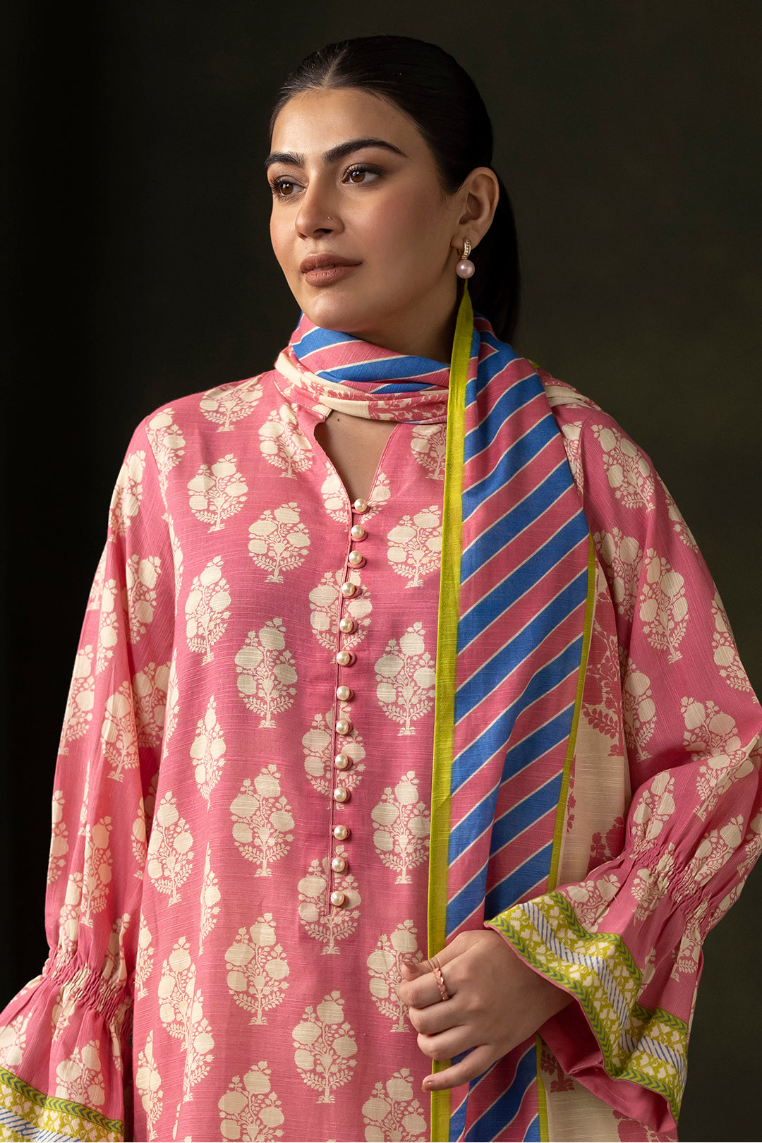 Zellbury | Unstitched 2 Piece Khaddar | Shirt Dupatta - 0160 Default Title