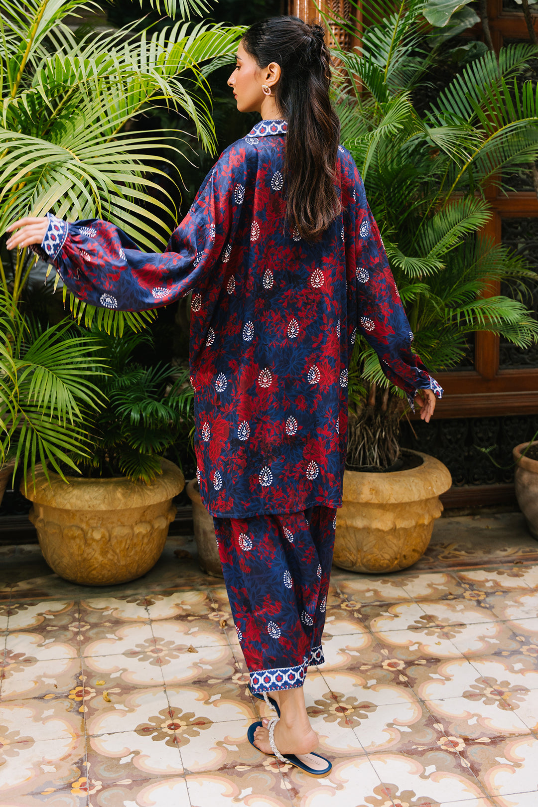 Zellbury | Unstitched 2 Piece Viscose | Shirt Shalwar - 0169