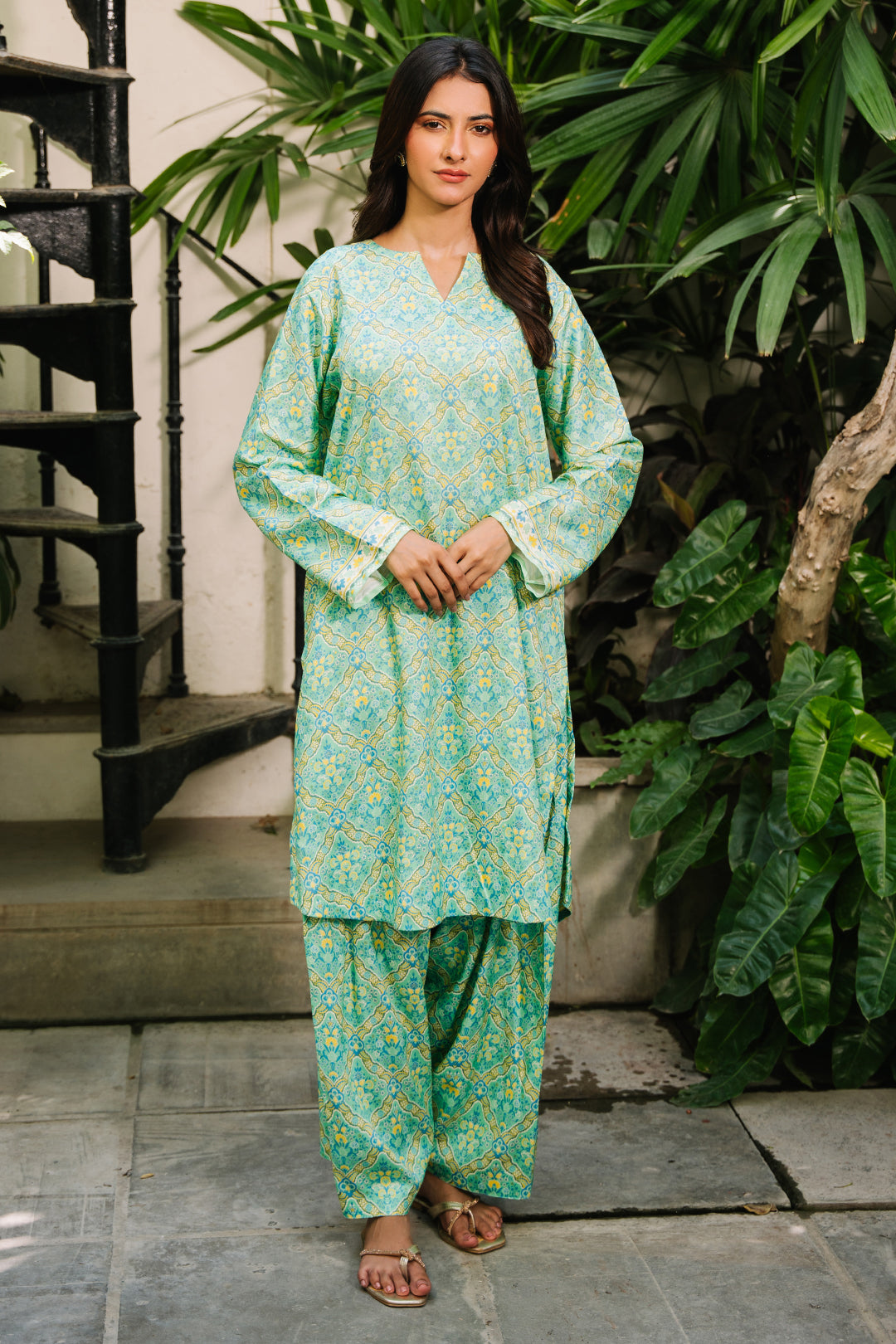Zellbury | Unstitched 2 Piece Viscose | Shirt Shalwar - 0170