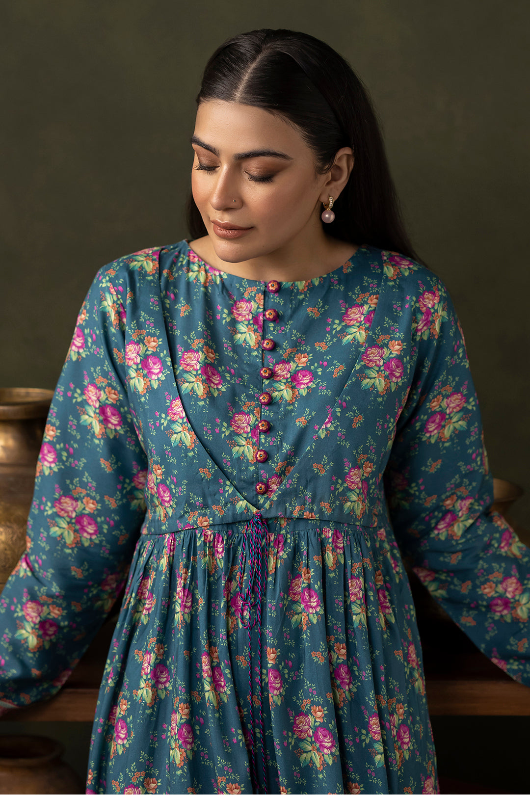 Zellbury | Unstitched 2 Piece Viscose | Shirt Shalwar - 0261 Default Title