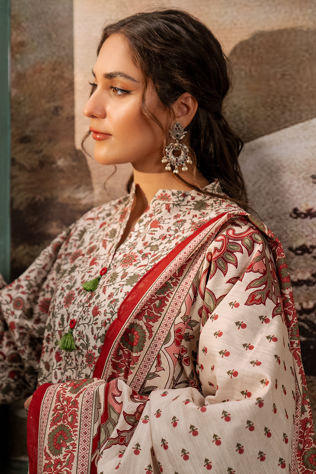 Zellbury | Unstitched 2 Piece Khaddar | Shirt Dupatta - 0334 Default Title