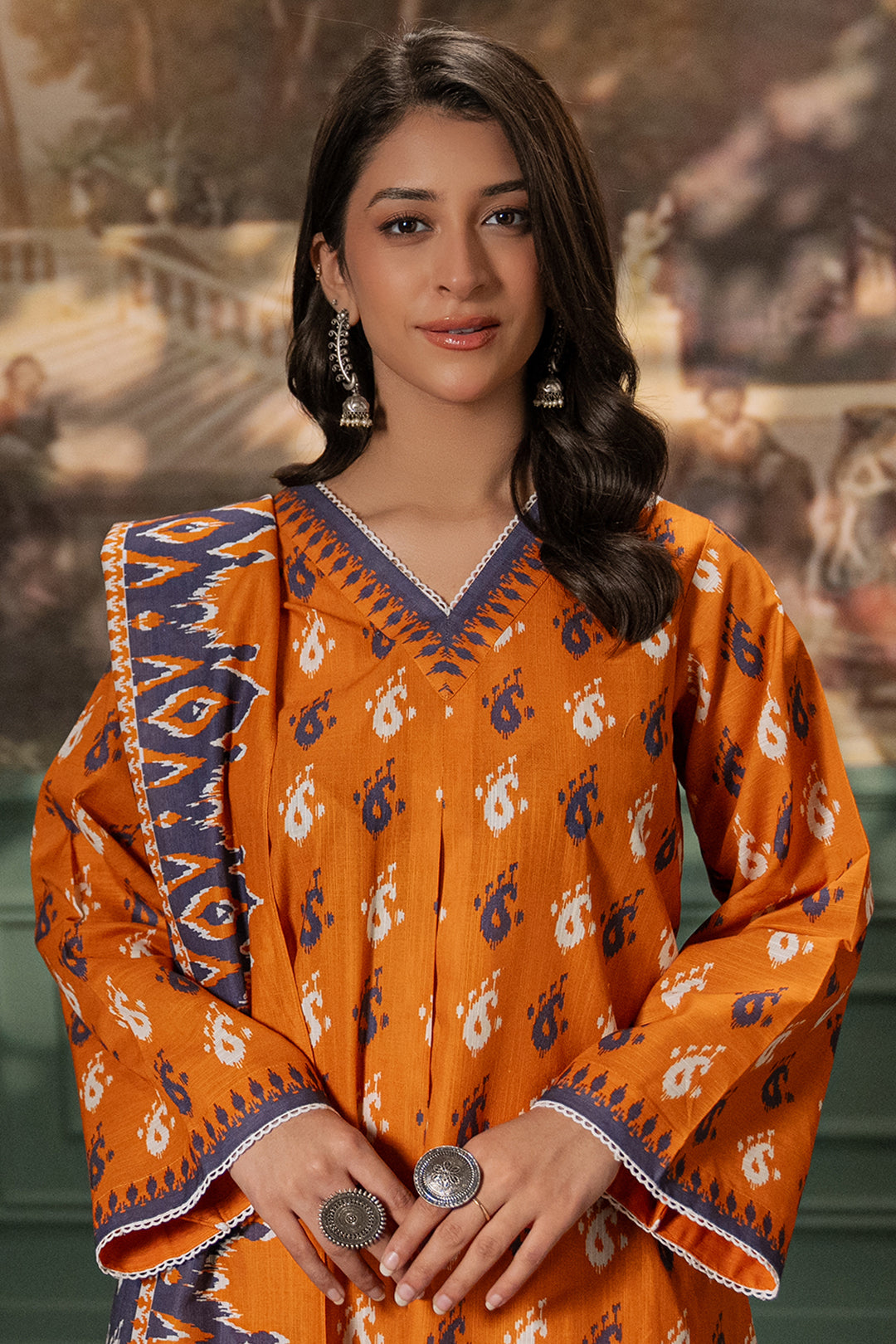 Zellbury | Unstitched 2 Piece Khaddar | Shirt Dupatta - 0335 Default Title