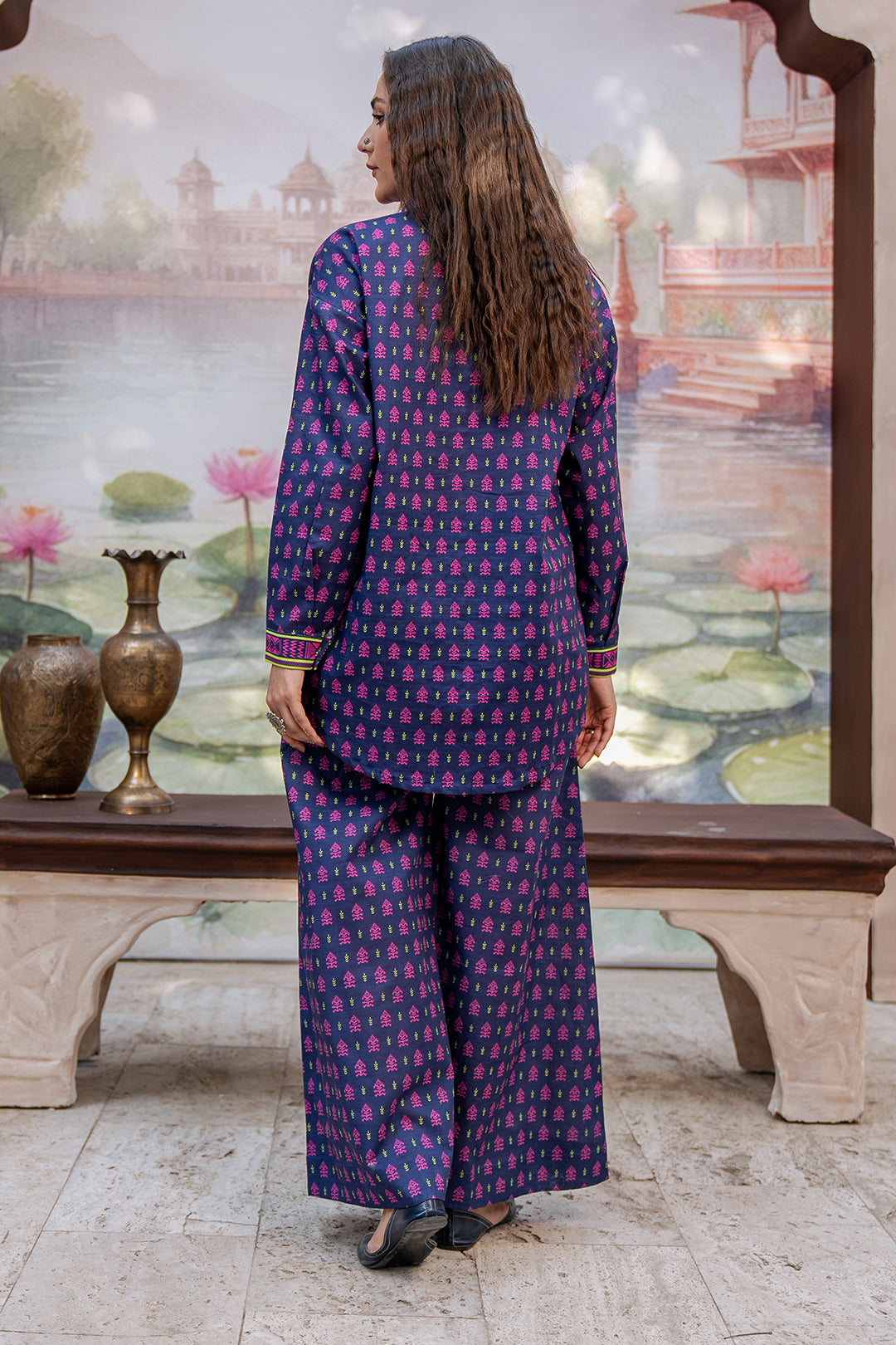 Zellbury | Unstitched 2 Piece Khaddar | Shirt Shalwar - 0432