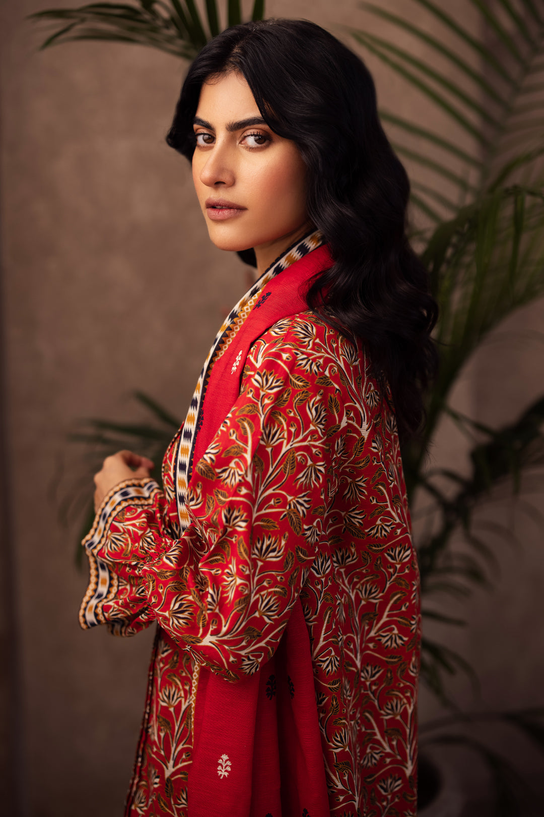 Zellbury | Unstitched 3 Piece Khaddar | Shirt Shalwar Dupatta - 0189 Default Title