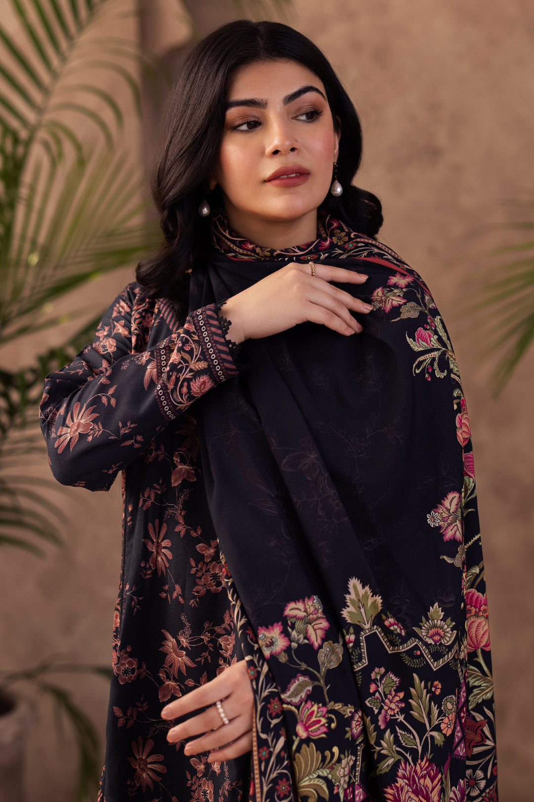 Zellbury | Unstitched 3 Piece Viscose | Shirt Shalwar Dupatta - 0200 Default Title