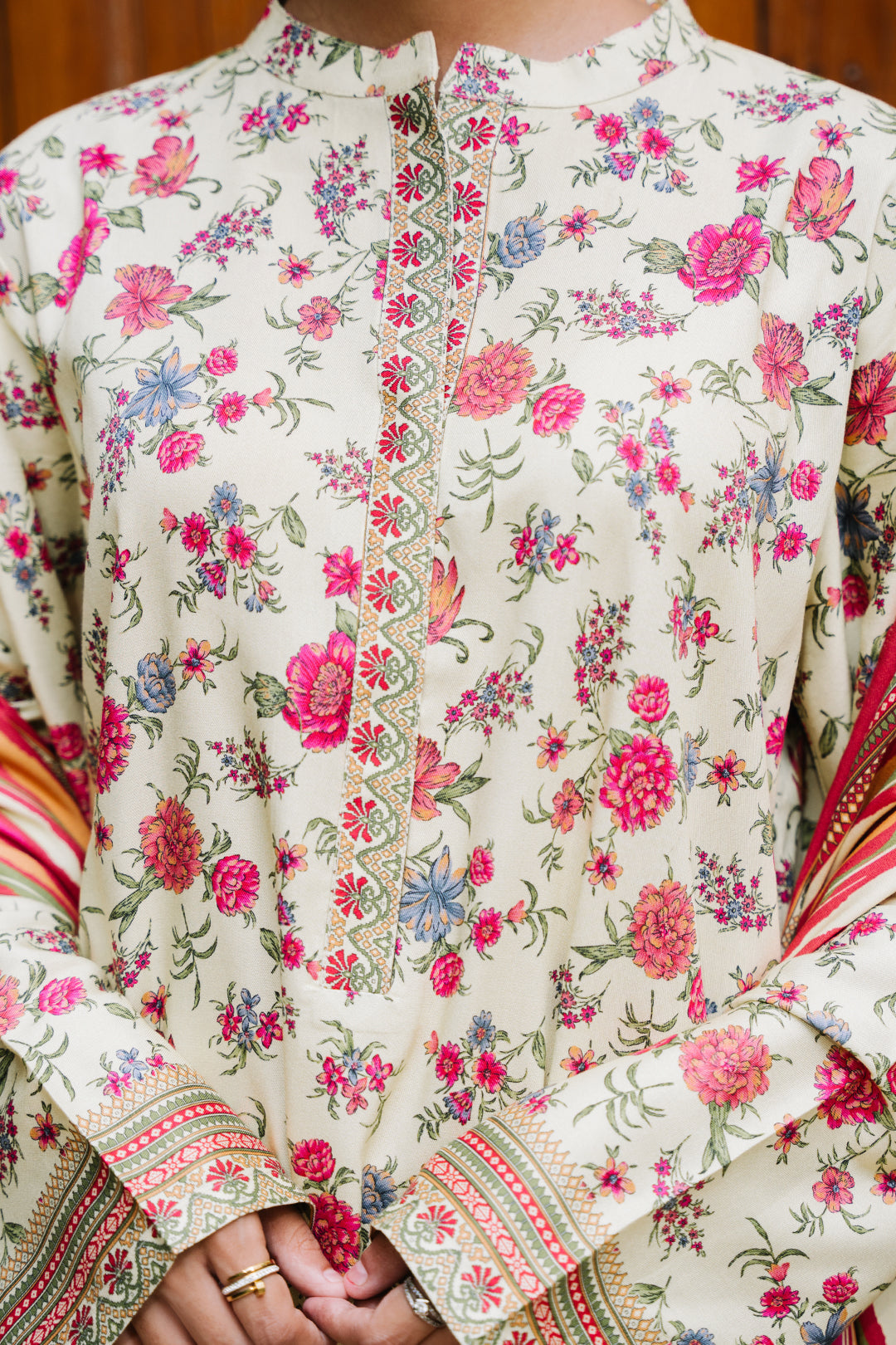 Zellbury | Unstitched 3 Piece Viscose | Shirt Shalwar Dupatta - 0216