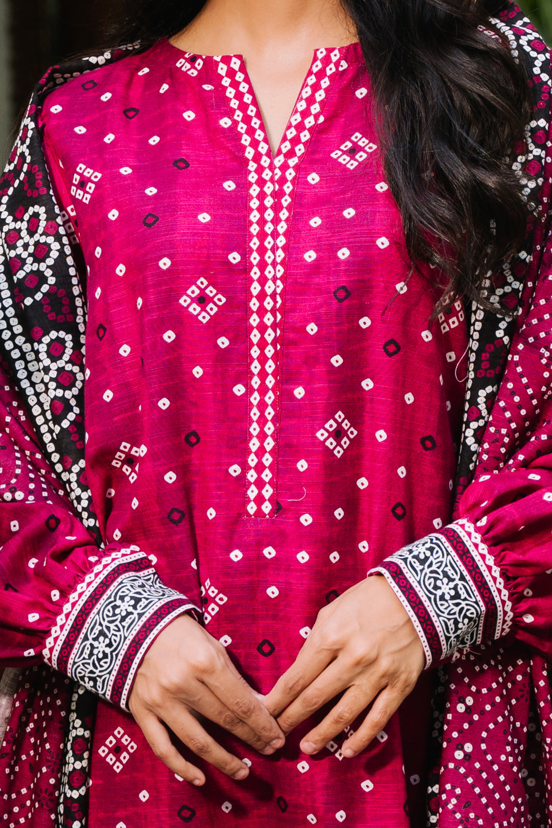 Zellbury | Unstitched 3 Piece Khaddar | Shirt Shalwar Dupatta - 0269
