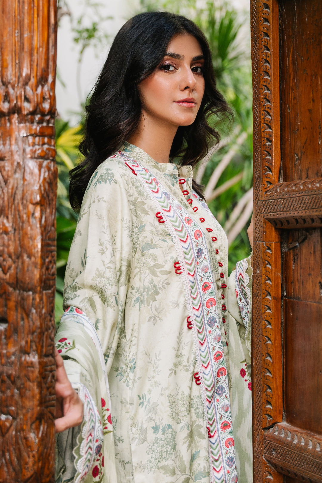 Zellbury | Unstitched 3 Piece Viscose | Shirt Shalwar Dupatta - 0278 Default Title