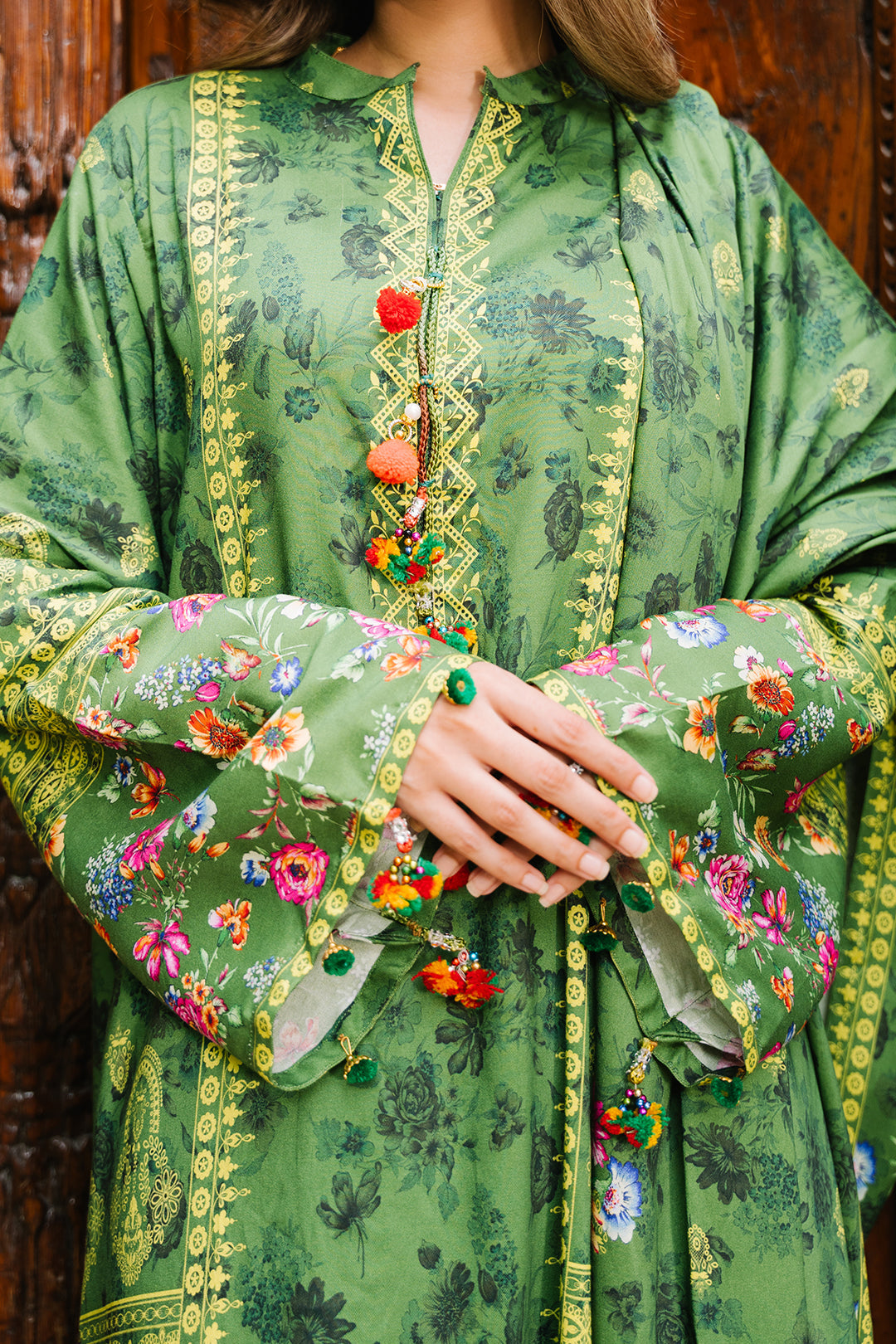 Zellbury | Unstitched 3 Piece Viscose | Shirt Shalwar Dupatta - 0305