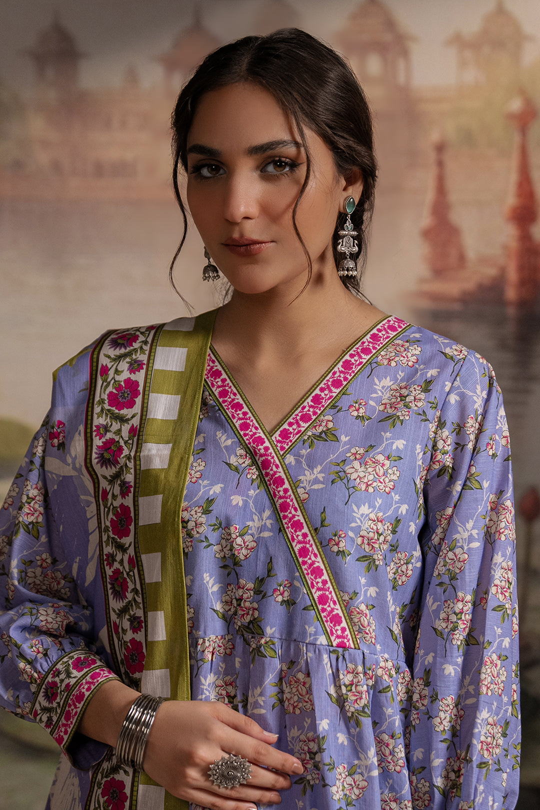 Zellbury | Unstitched 3 Piece Khaddar | Shirt Shalwar Dupatta - 0451 Default Title