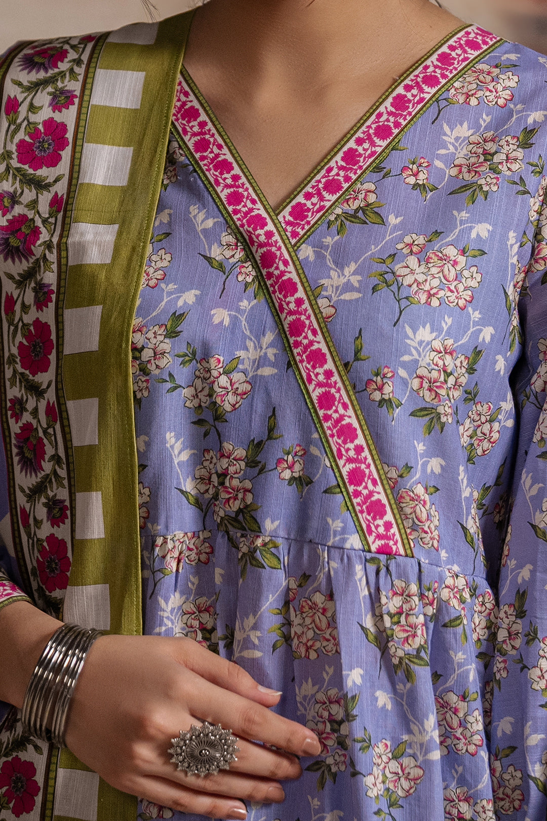 Zellbury | Unstitched 3 Piece Khaddar | Shirt Shalwar Dupatta - 0451