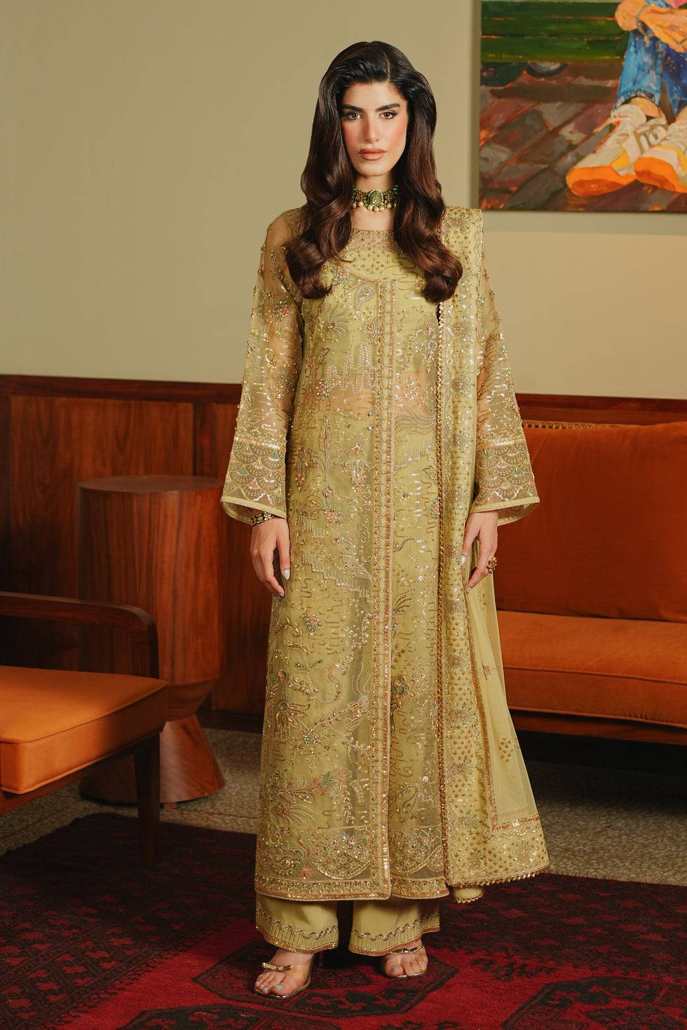 Naqshi | Celastra Formals | Nabah - Pakistani Designer Dress - by Naqshi | Type: Ladies Clothes - 100% Original at Saira Sultan