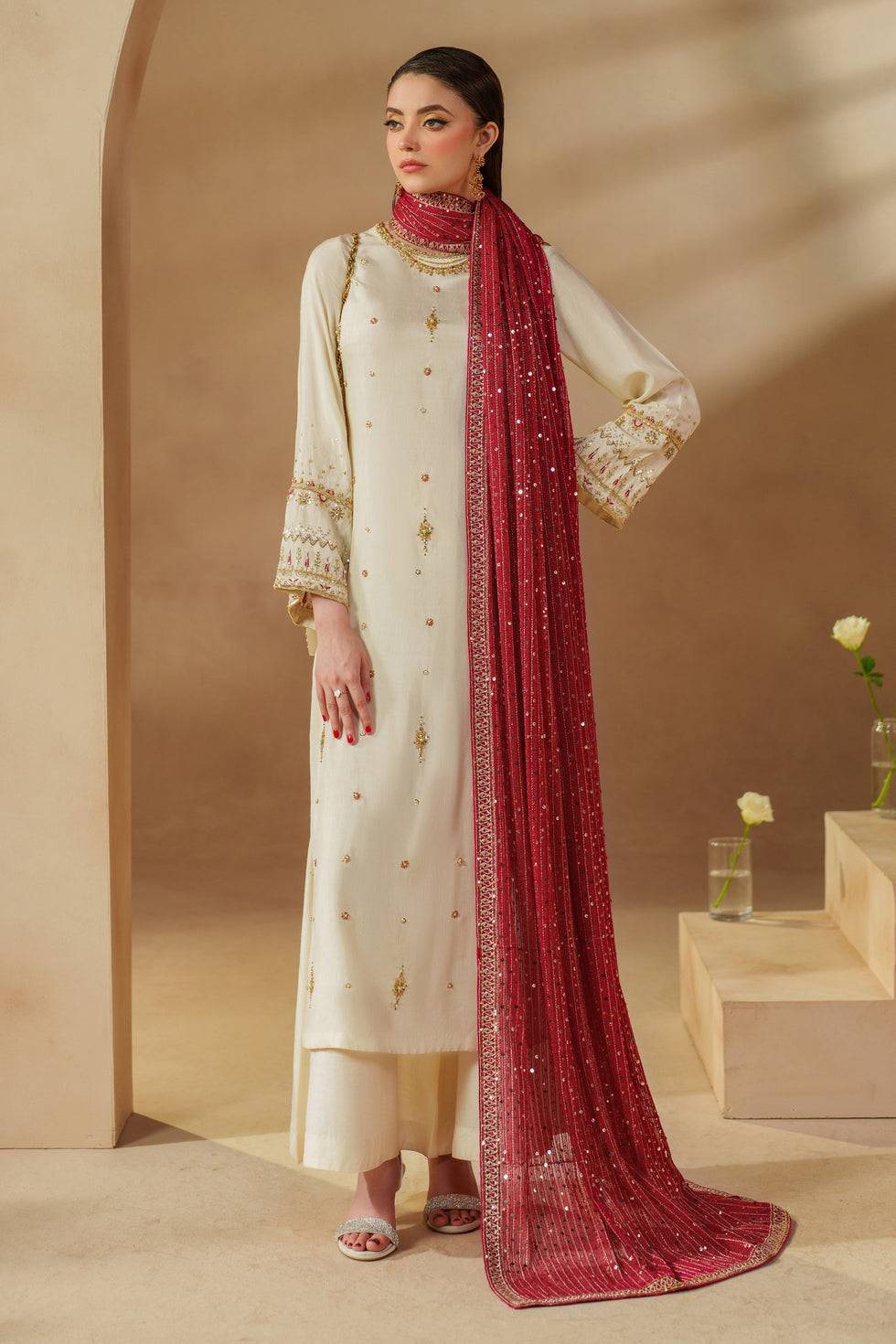 Naqshi | Eros Collection | Rabeel - Pakistani Designer Dress - by Naqshi | Type: Ladies Clothes - 100% Original at Saira Sultan