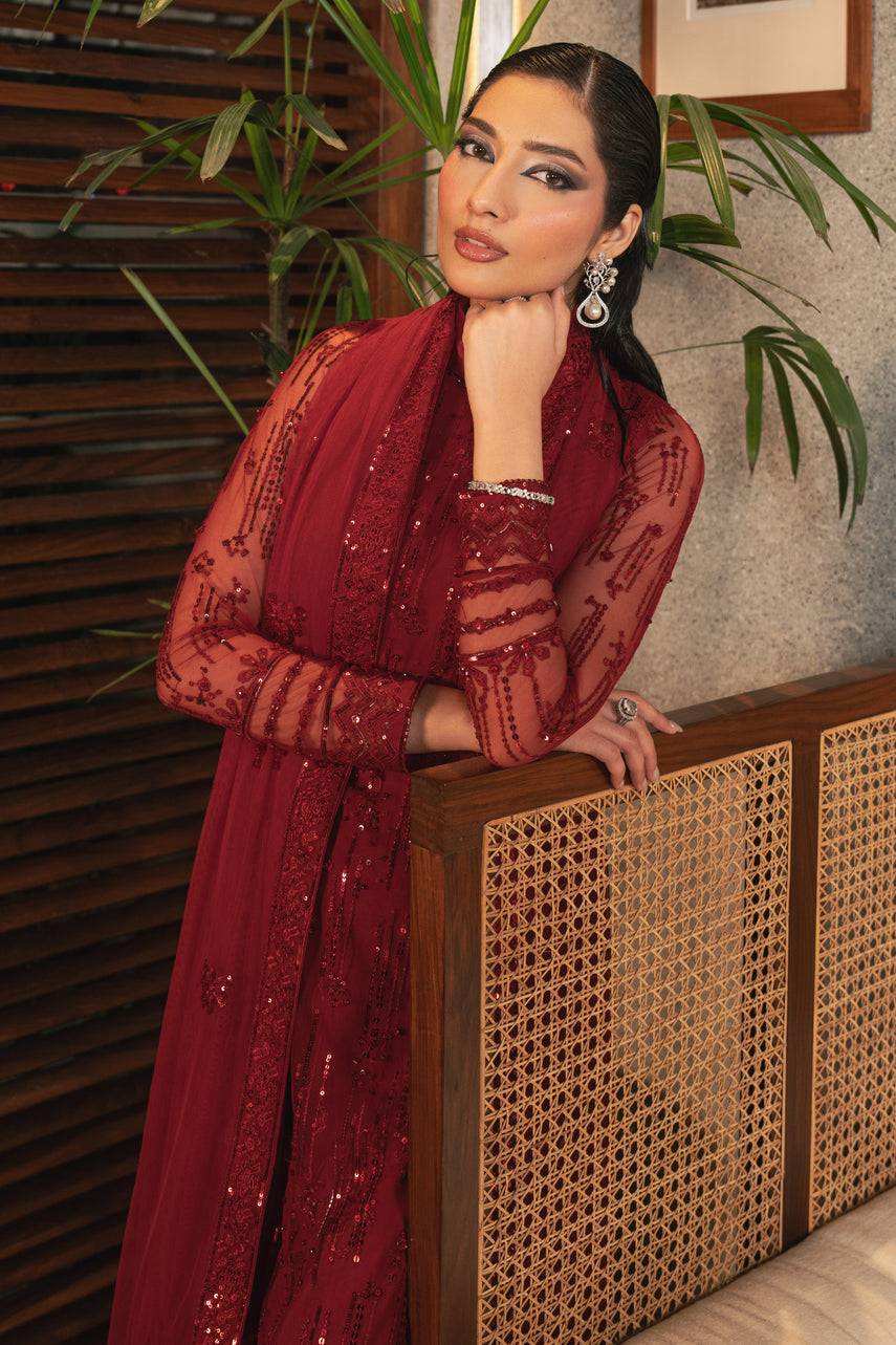 Naqshi | Izel Collection | Valentina - Pakistani Designer Dress - by Naqshi | Type: Ladies Clothes - 100% Original at Saira Sultan