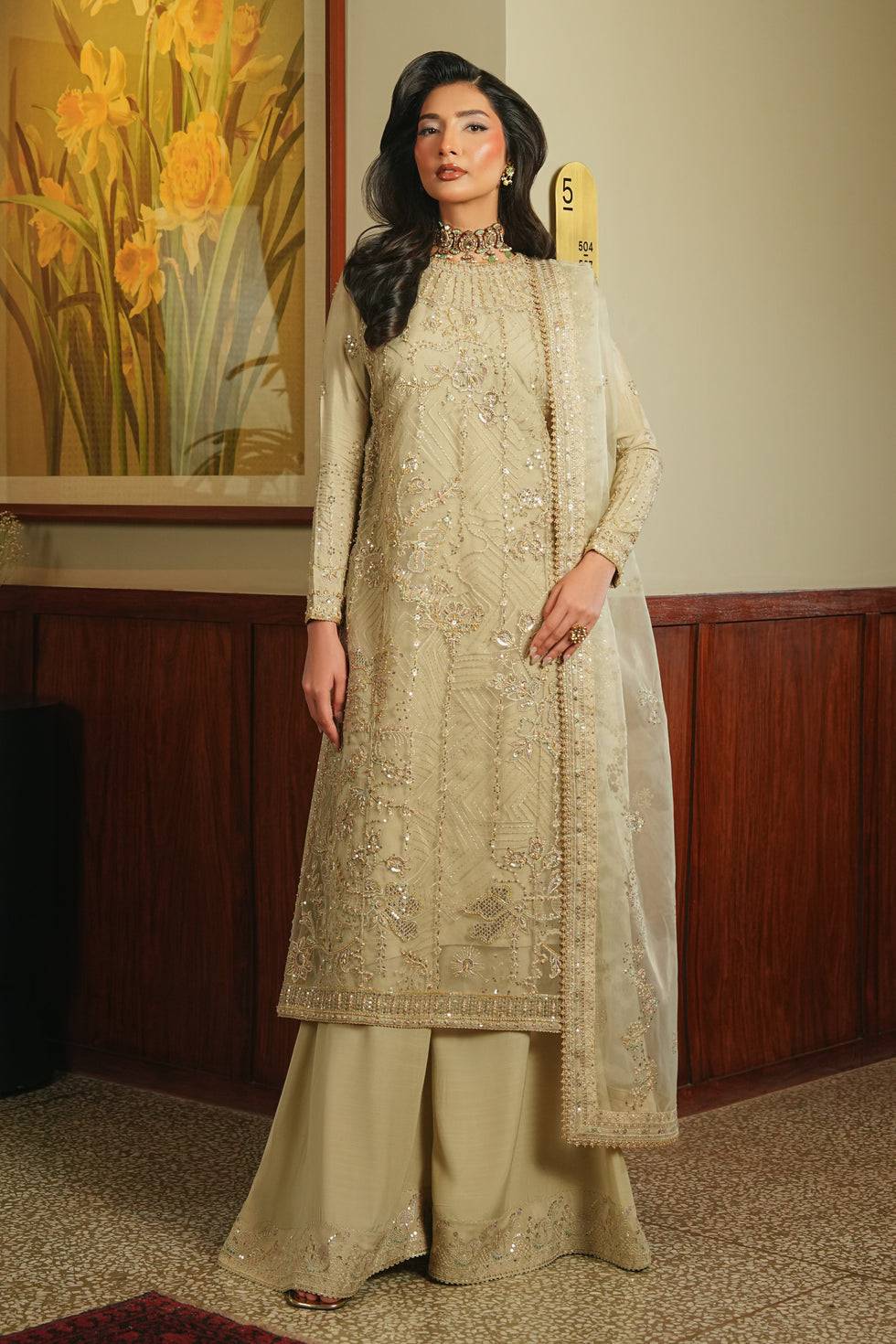 Naqshi | Celastra Formals | Aliha - Pakistani Designer Dress - by Naqshi | Type: Ladies Clothes - 100% Original at Saira Sultan