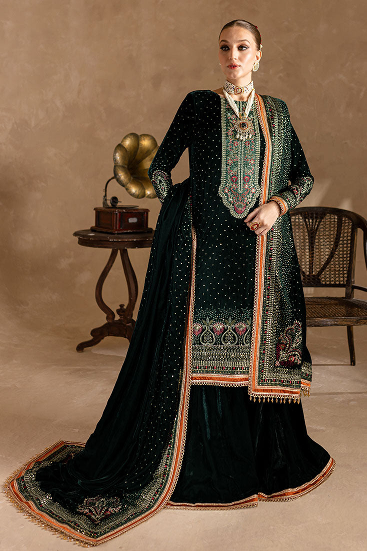 Marjjan | De Rose Velvet | MRV-07 (GREEN) XS Bottle Green Velvet