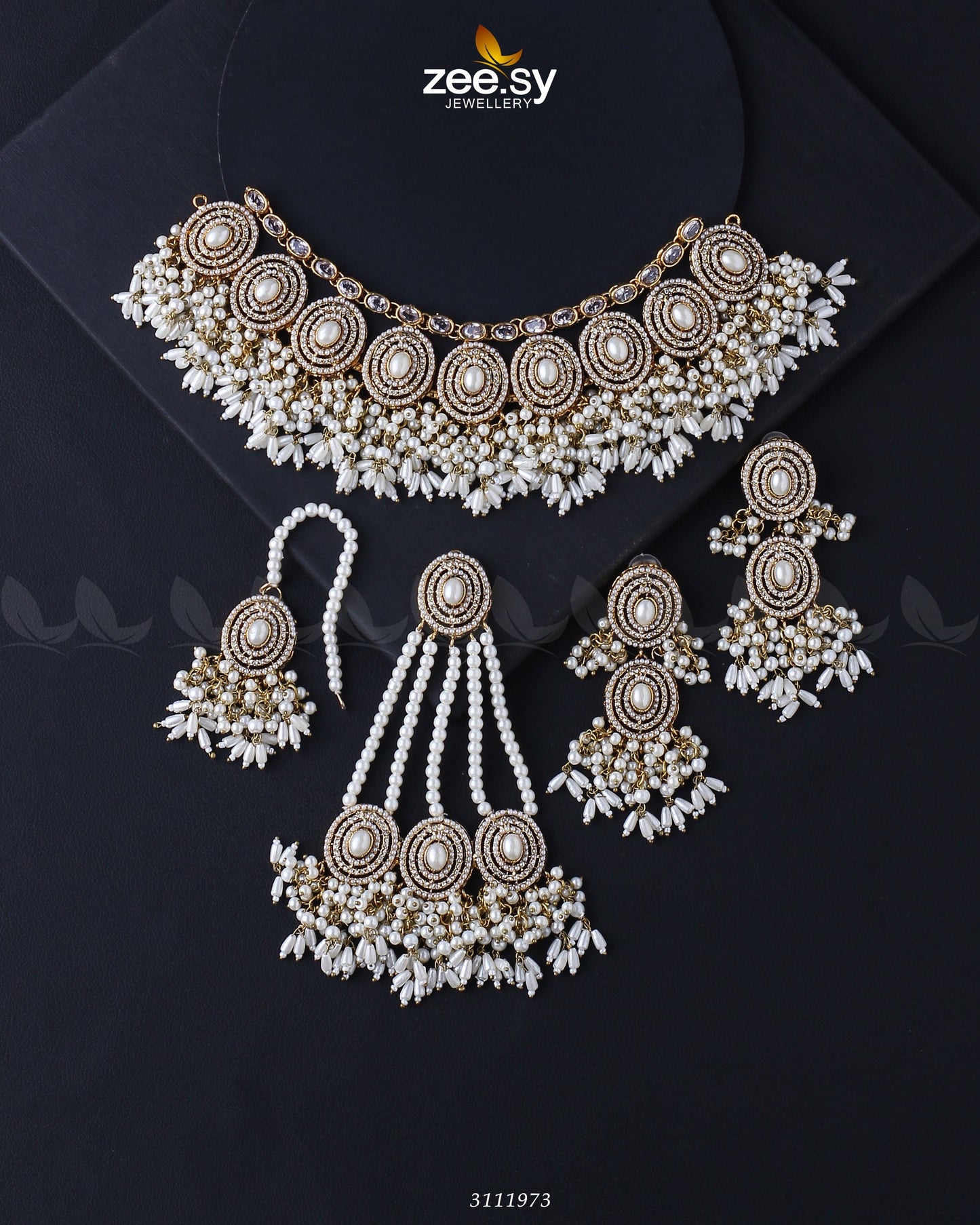 Priyanka Bridal Sets Golden White