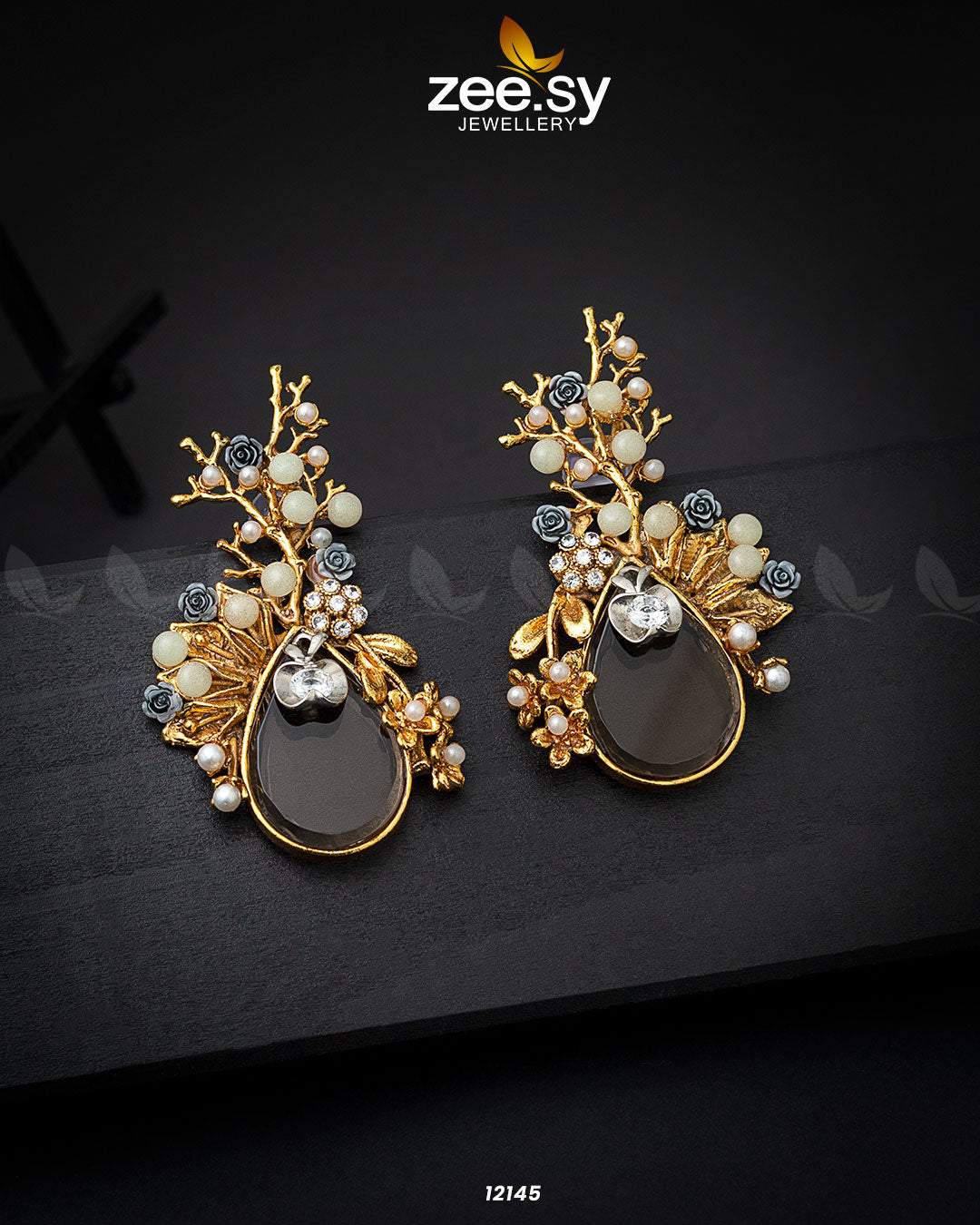 Willow Earrings Brown