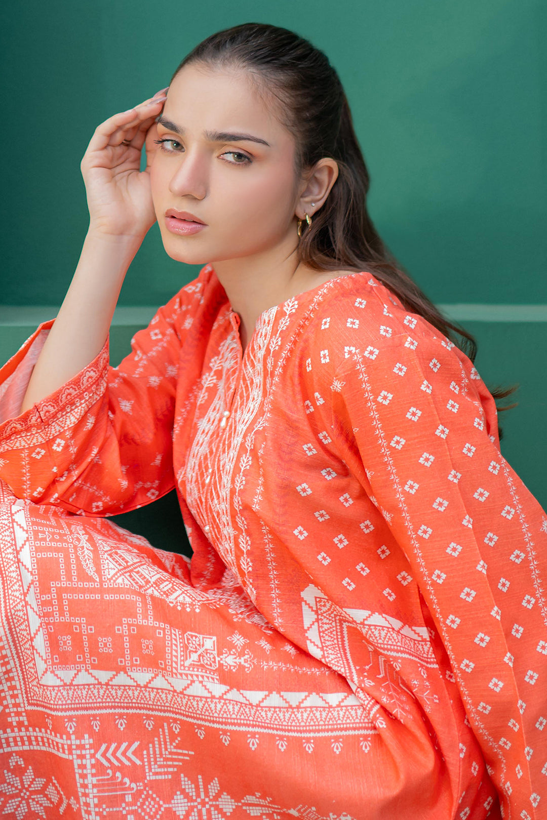 Zellbury | Winter Pret | Embroidered Kurta - 2970 XL