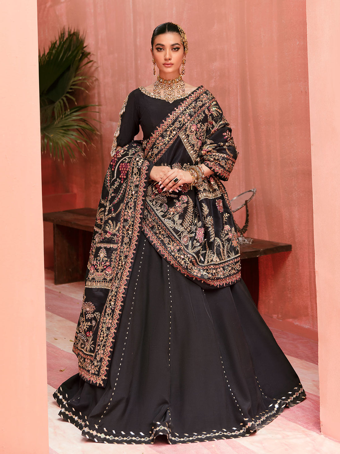Gulaal | Wedding Formals | MAYAL GL-WS-22V1-32 (LEHNGA AND CHOLI) - Pakistani Designer Dress - by Gulaal | Type: Bridal - 100% Original at Saira Sultan