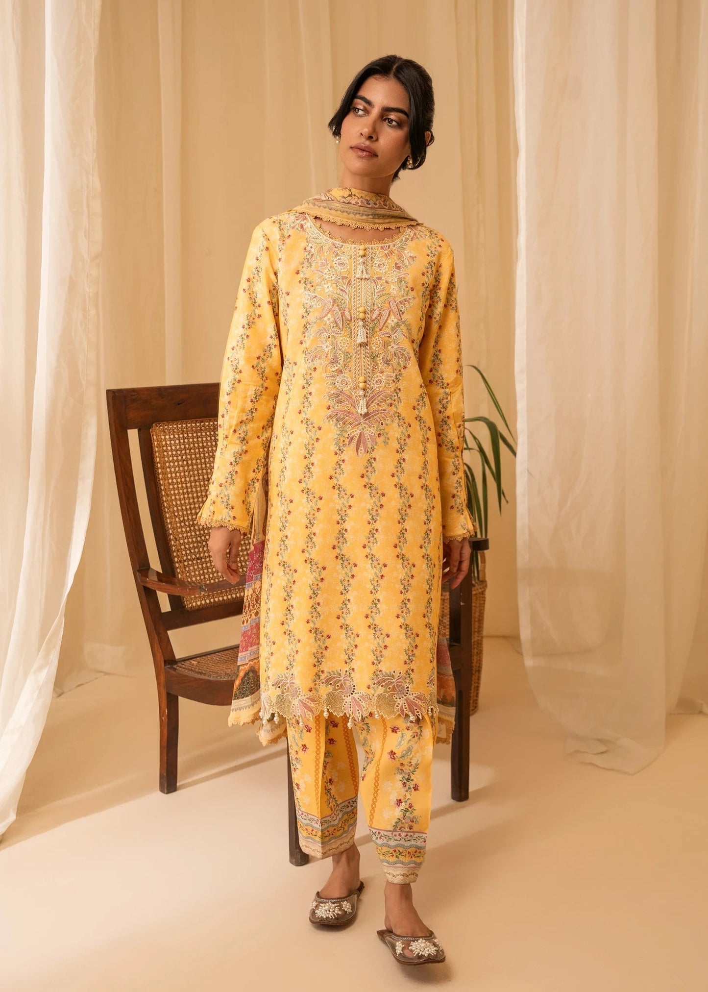 Nureh | Shades of Winter | ALARA (AZ-07) - Pakistani Designer Dress - by Nureh | Type: Ladies Clothes - 100% Original at Saira Sultan