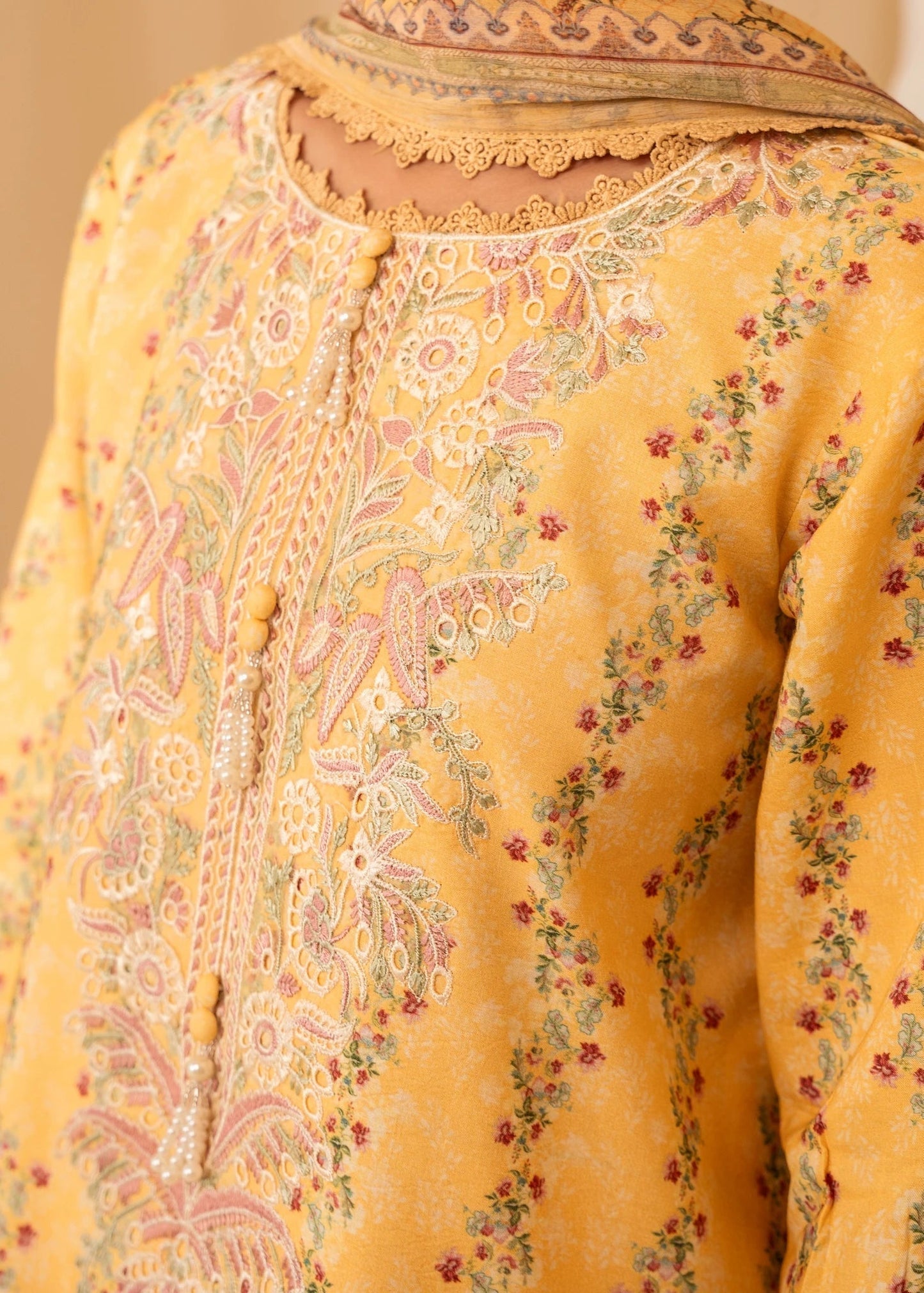 Nureh | Shades of Winter | ALARA (AZ-07) - Pakistani Designer Dress - by Nureh | Type: Ladies Clothes - 100% Original at Saira Sultan