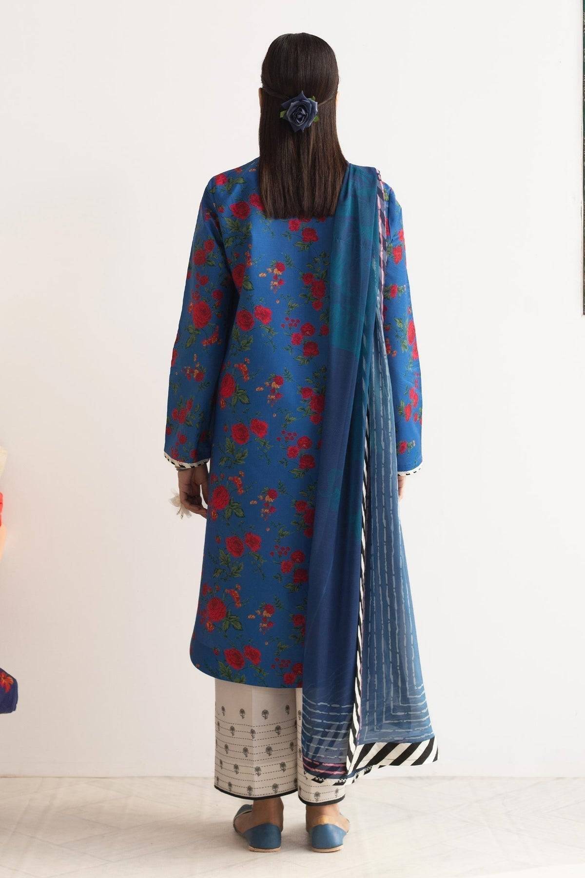 Zara Shahjahan | Coco Prints 24 | BULBUL-D1 - Pakistani Designer Dress - by Zara Shahjahan | Type: Luxury - 100% Original at Saira Sultan