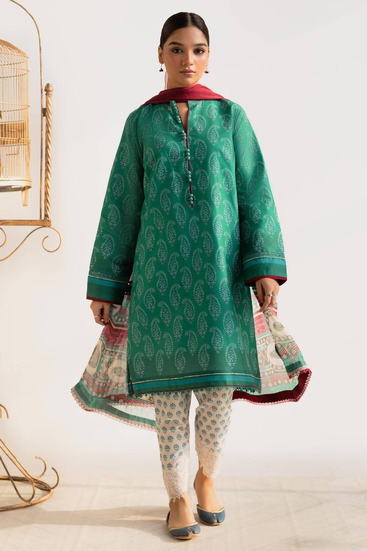 Zara Shahjahan | Coco Prints 24 | CHAAP-D4 - Pakistani Designer Dress - by Zara Shahjahan | Type: Luxury - 100% Original at Saira Sultan