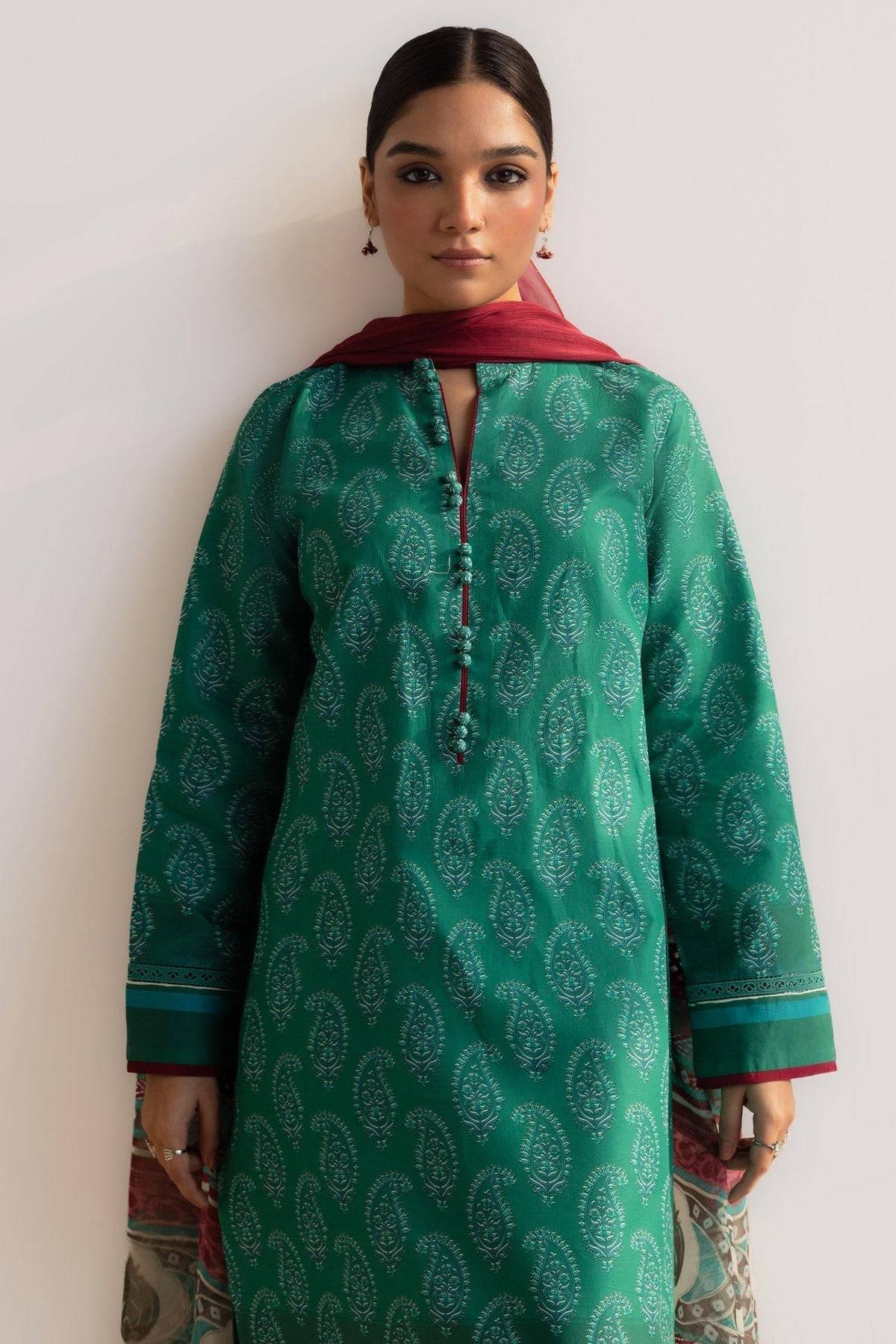 Zara Shahjahan | Coco Prints 24 | CHAAP-D4 - Pakistani Designer Dress - by Zara Shahjahan | Type: Luxury - 100% Original at Saira Sultan