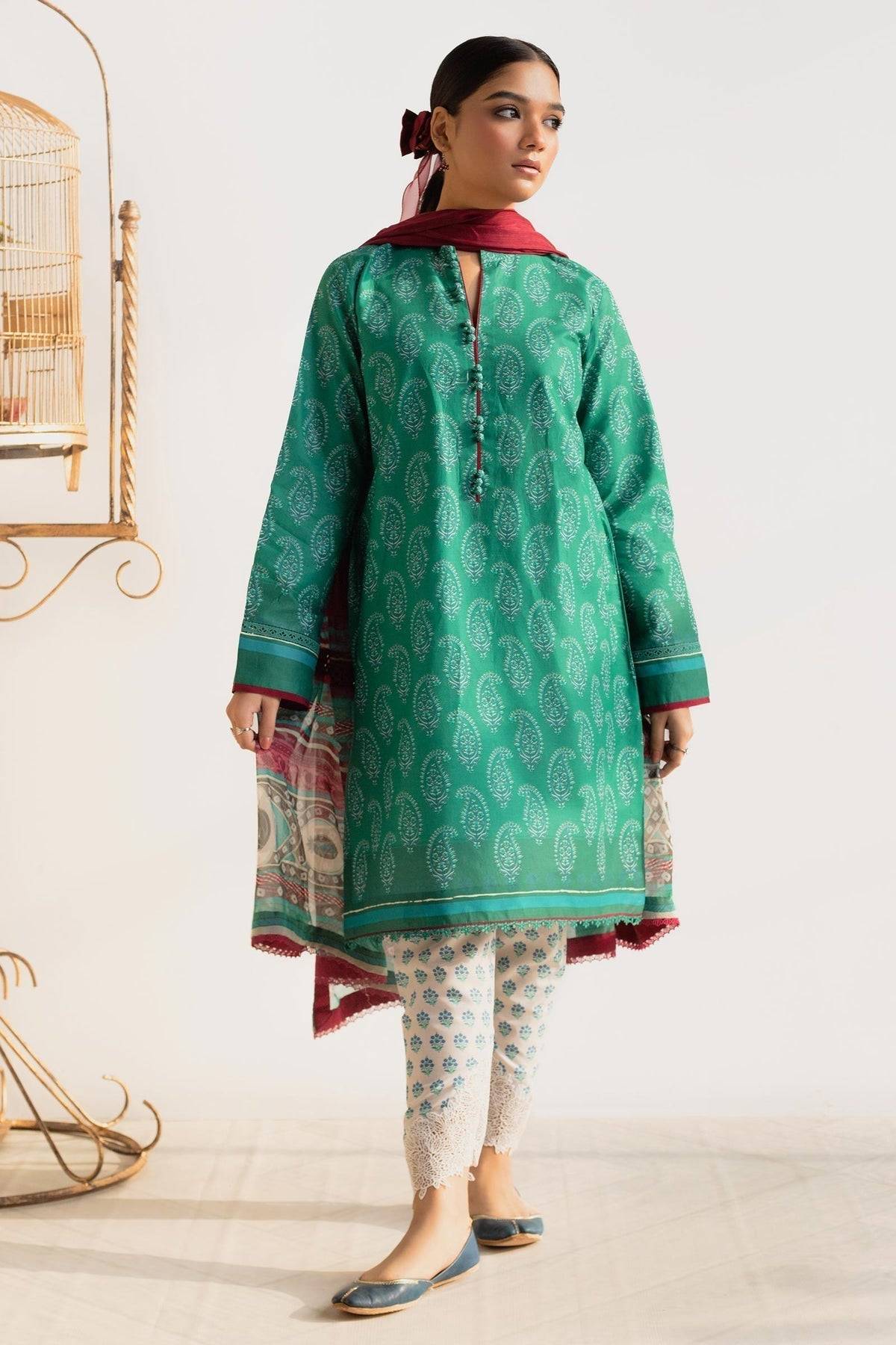 Zara Shahjahan | Coco Prints 24 | CHAAP-D4 - Pakistani Designer Dress - by Zara Shahjahan | Type: Luxury - 100% Original at Saira Sultan