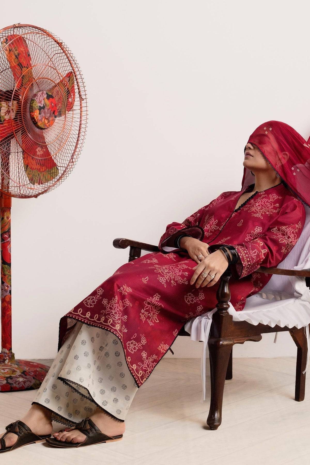 Zara Shahjahan | Coco Prints 24 | GULAB-D5 - Pakistani Designer Dress - by Zara Shahjahan | Type: Luxury - 100% Original at Saira Sultan