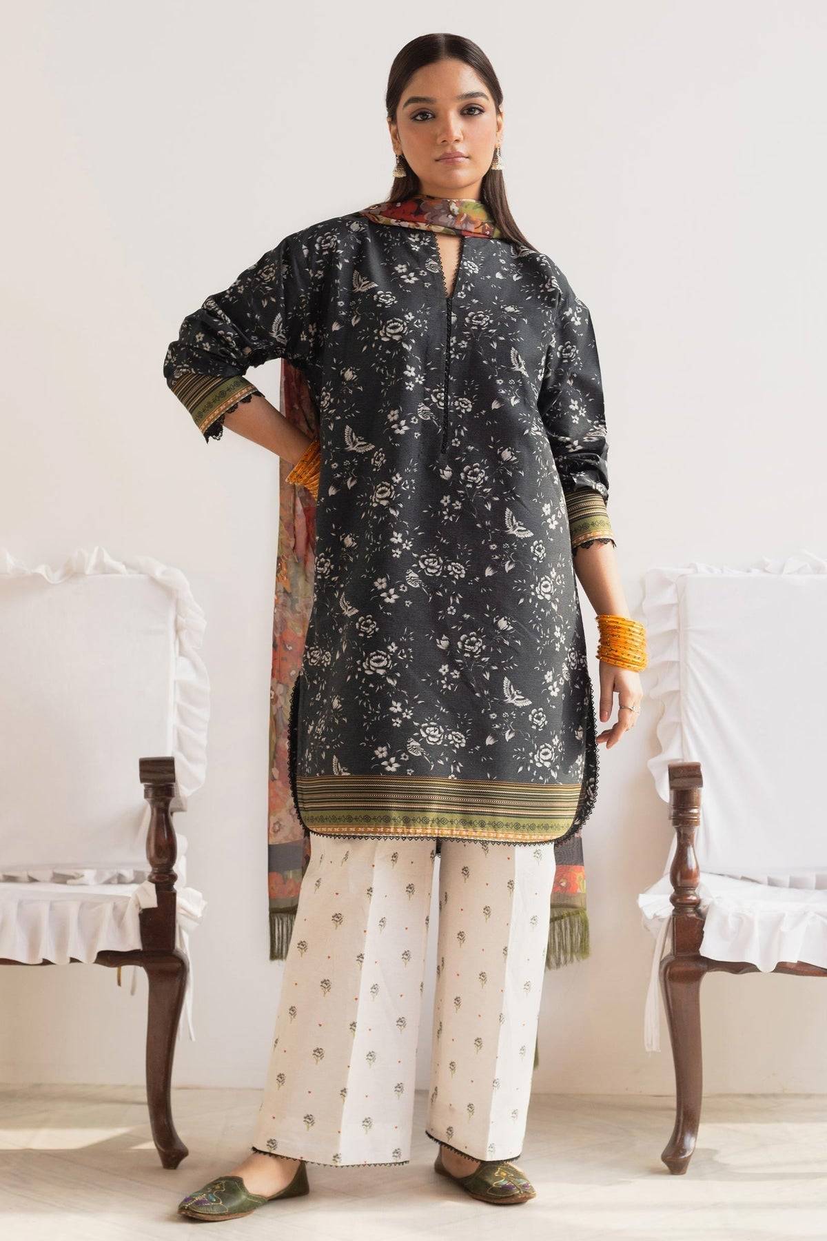 Zara Shahjahan | Coco Prints 24 | AFSANA-D7 - Pakistani Designer Dress - by Zara Shahjahan | Type: Luxury - 100% Original at Saira Sultan