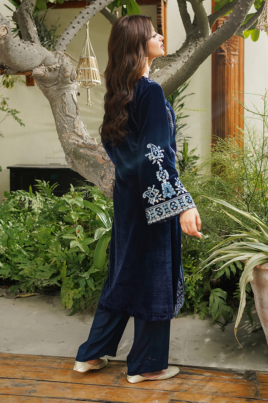 Zellbury | Winter Pret | Embroidered Kurta Trouser - 3276