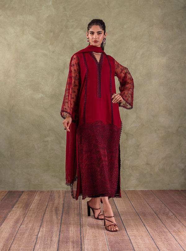 Zainab Chottani | Eid Edit | HOORIYA - Pakistani Designer Dress - by Zainab Chottani | Type: Luxury - 100% Original at Saira Sultan