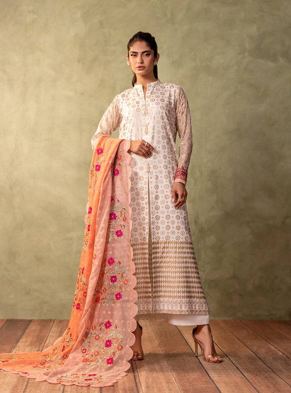 Zainab Chottani | Eid Edit | MAVI - Pakistani Designer Dress - by Zainab Chottani | Type: Luxury - 100% Original at Saira Sultan